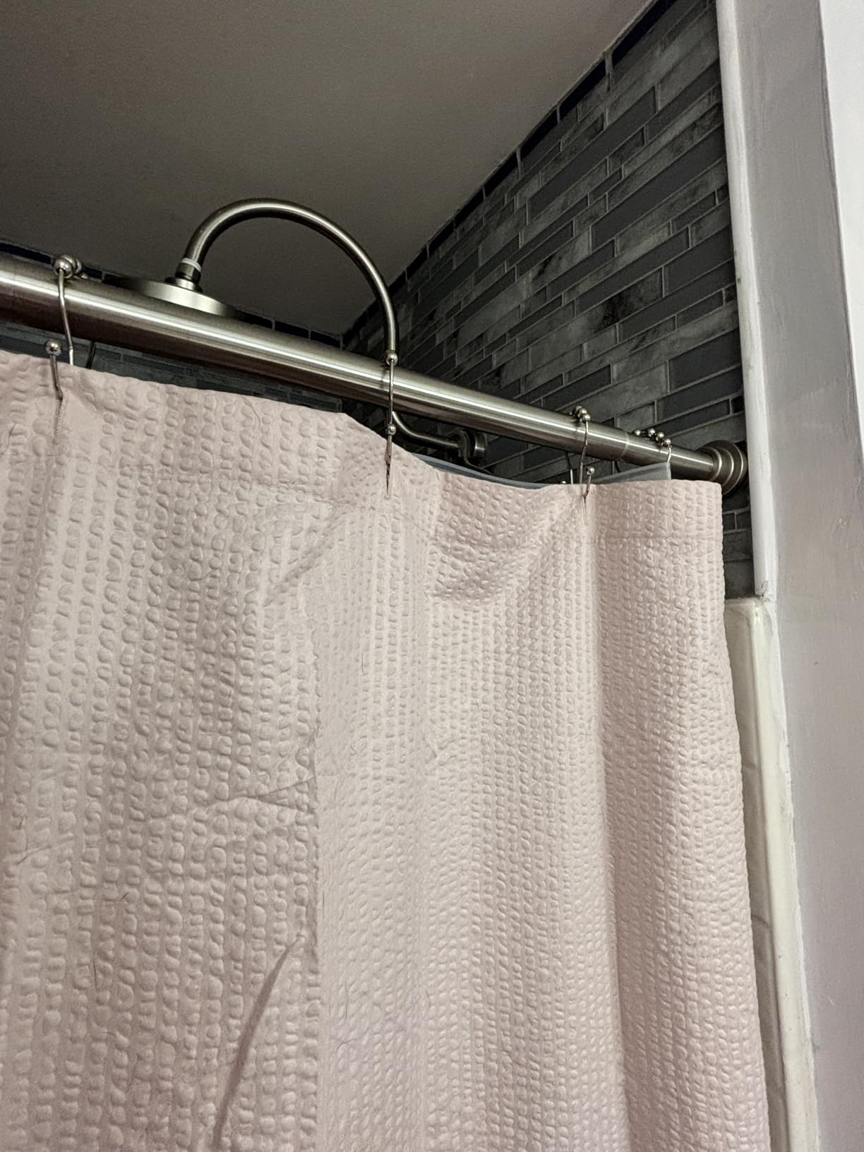 Mcrbeay Shower Curtain Rod, 1