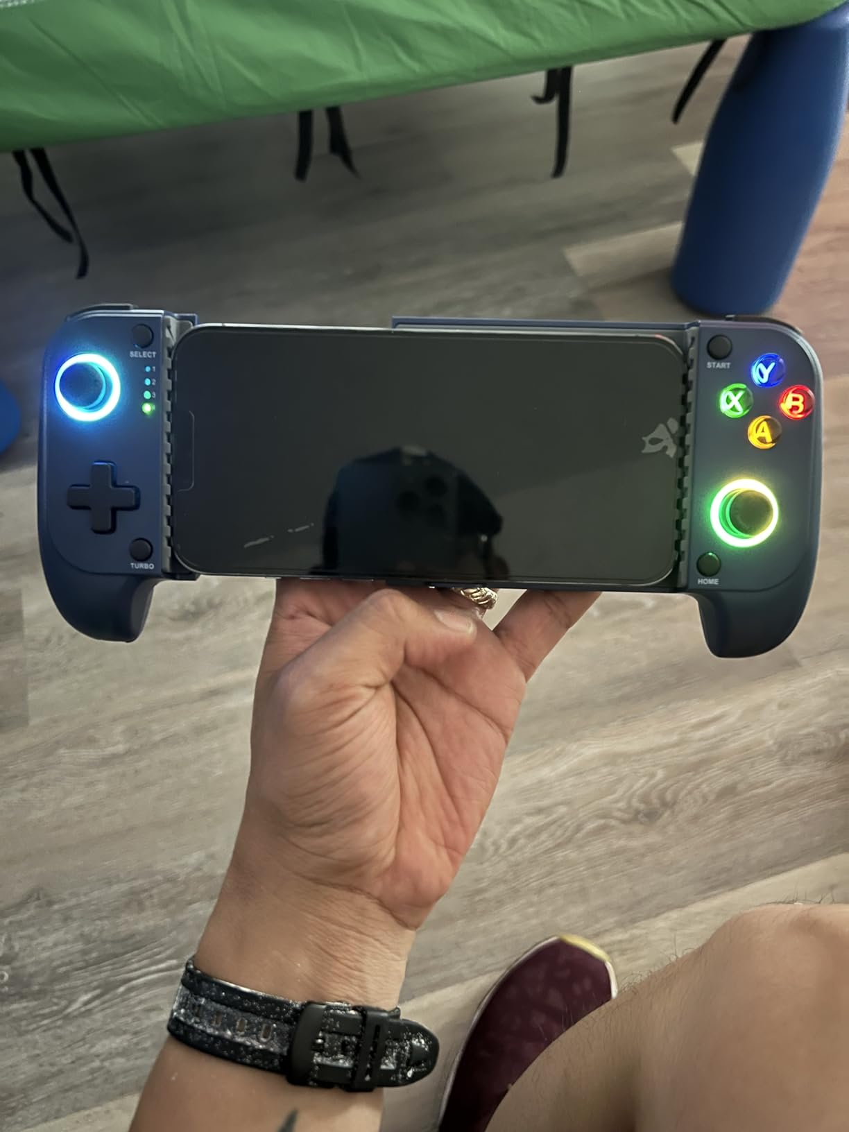 Anti-Drift & Fast-Connect Wireless Game Controller for iPhone/Android | Hall Joysticks Bluetooth Phone Controller, For Cloud Gaming, Genshin Impact, PUBG, Roblox, Call of Duty Mobile Gamers,White customer photo 2