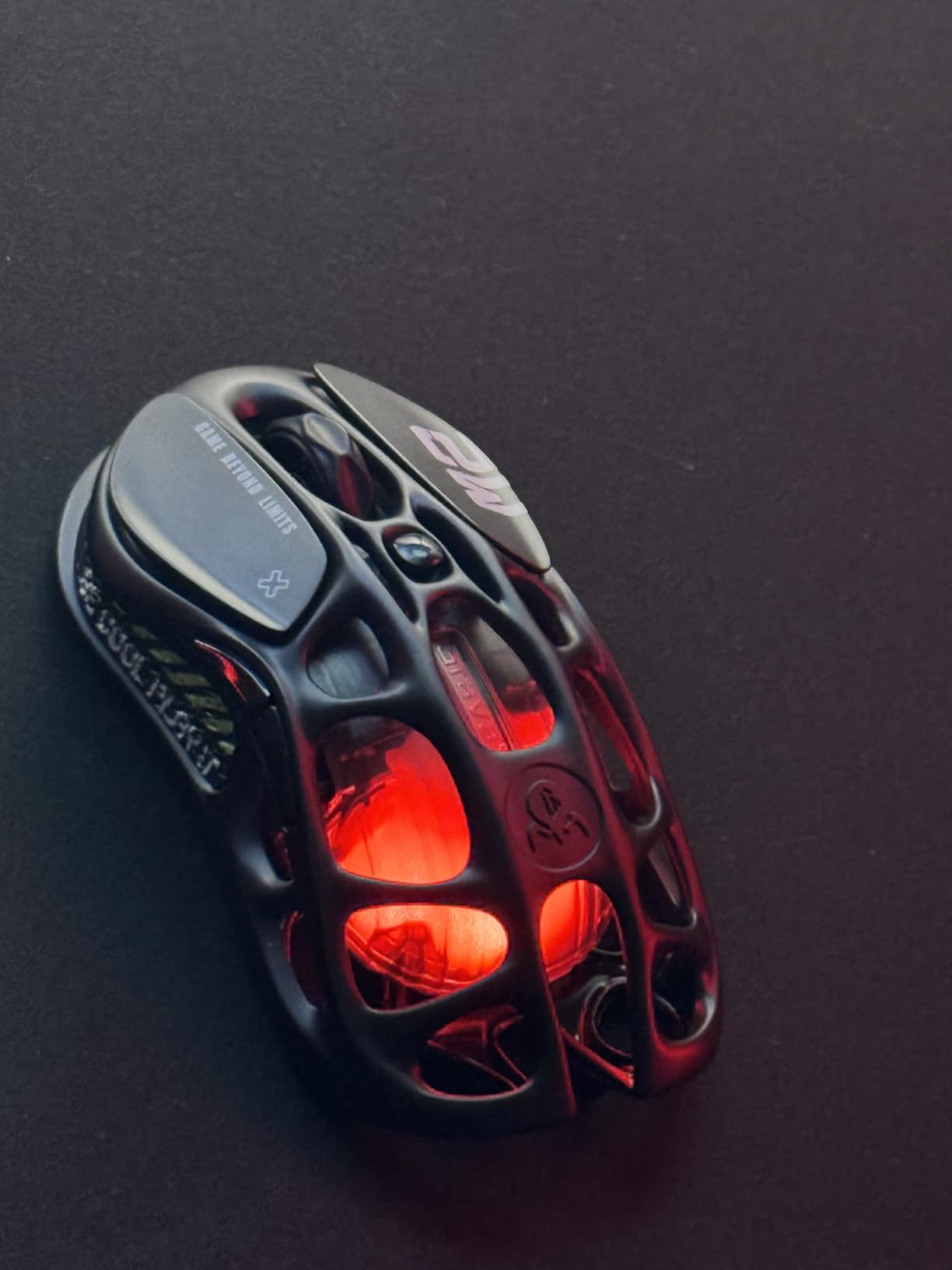 GravaStar Mercury M2 Wireless Gaming Mouse with 26,000 DPI, PAW3395DM Sensor - 79g Lightweight Hollowed-Out Design - 5 Programmable Buttons - 5 Dynamic Lightsync RGB customer photo 2