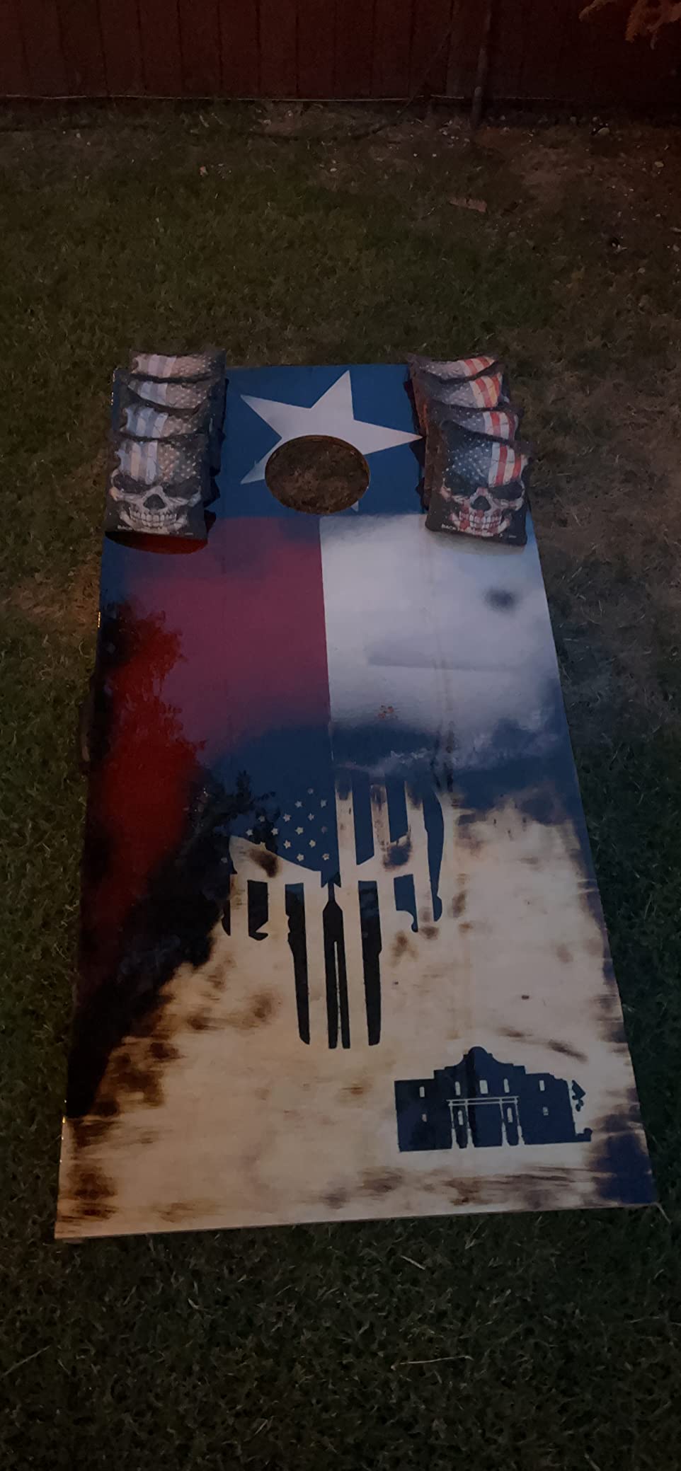 CornholeGamesUSA Pro Cornhole Bags Set of 8 Regulation - Professional Cornhole Bags for Tournament Play, Slick n Stick Bean Bags customer photo 2