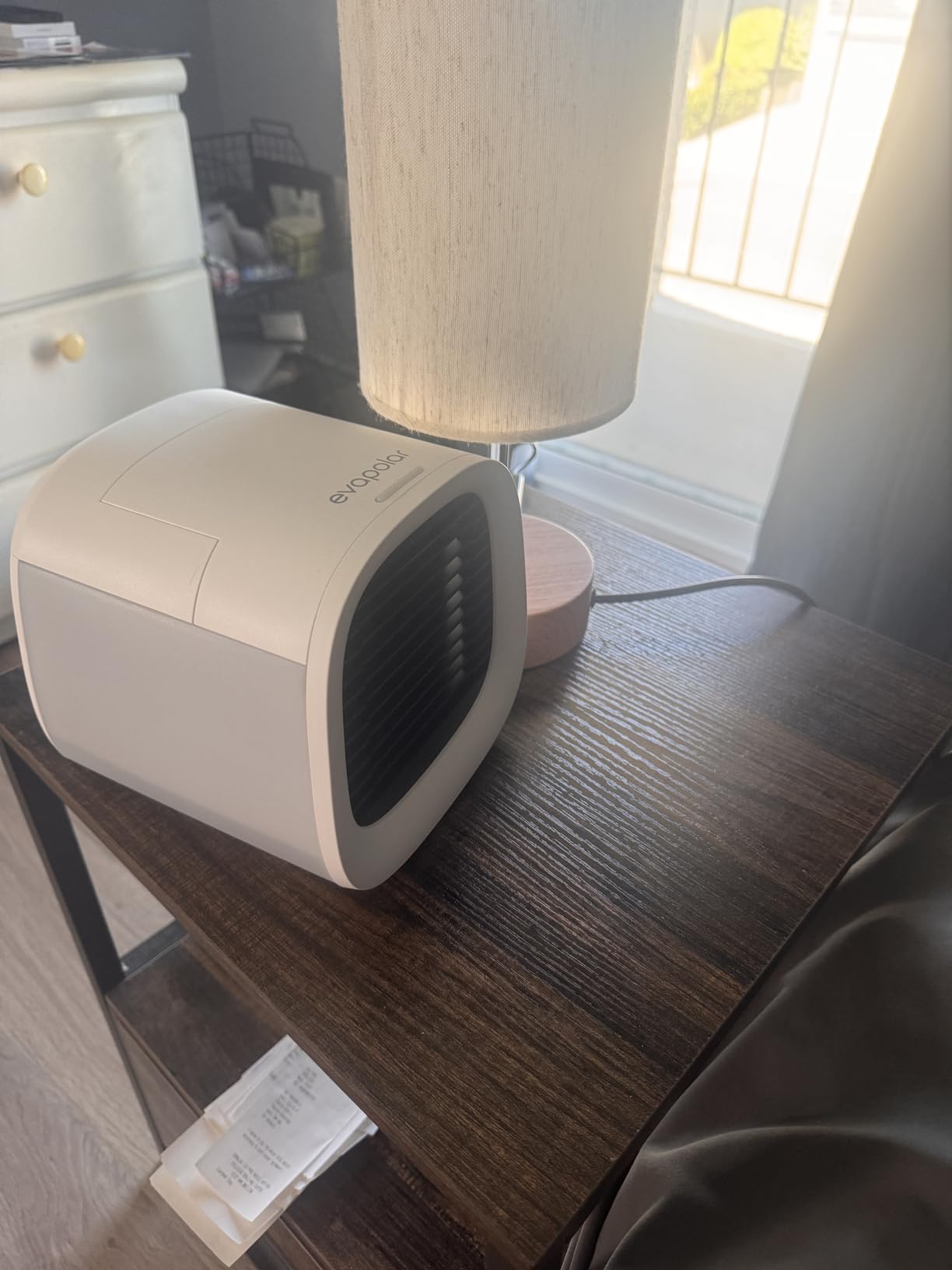 Evapolar evaCHILL Portable Air Conditioners - Portable AC Unit - Small Personal Evaporative Air Cooler & Fan for Desk, Office, Car, Camping, Grey customer photo 1