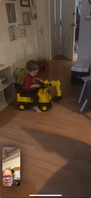 Best Ride On Cars CAT Excavator Push Car - Licensed Caterpillar Ride-On Digger Toy for Kids with Rotating Bucket & Under-Seat Storage - Construction Vehicle for Toddlers customer photo 2