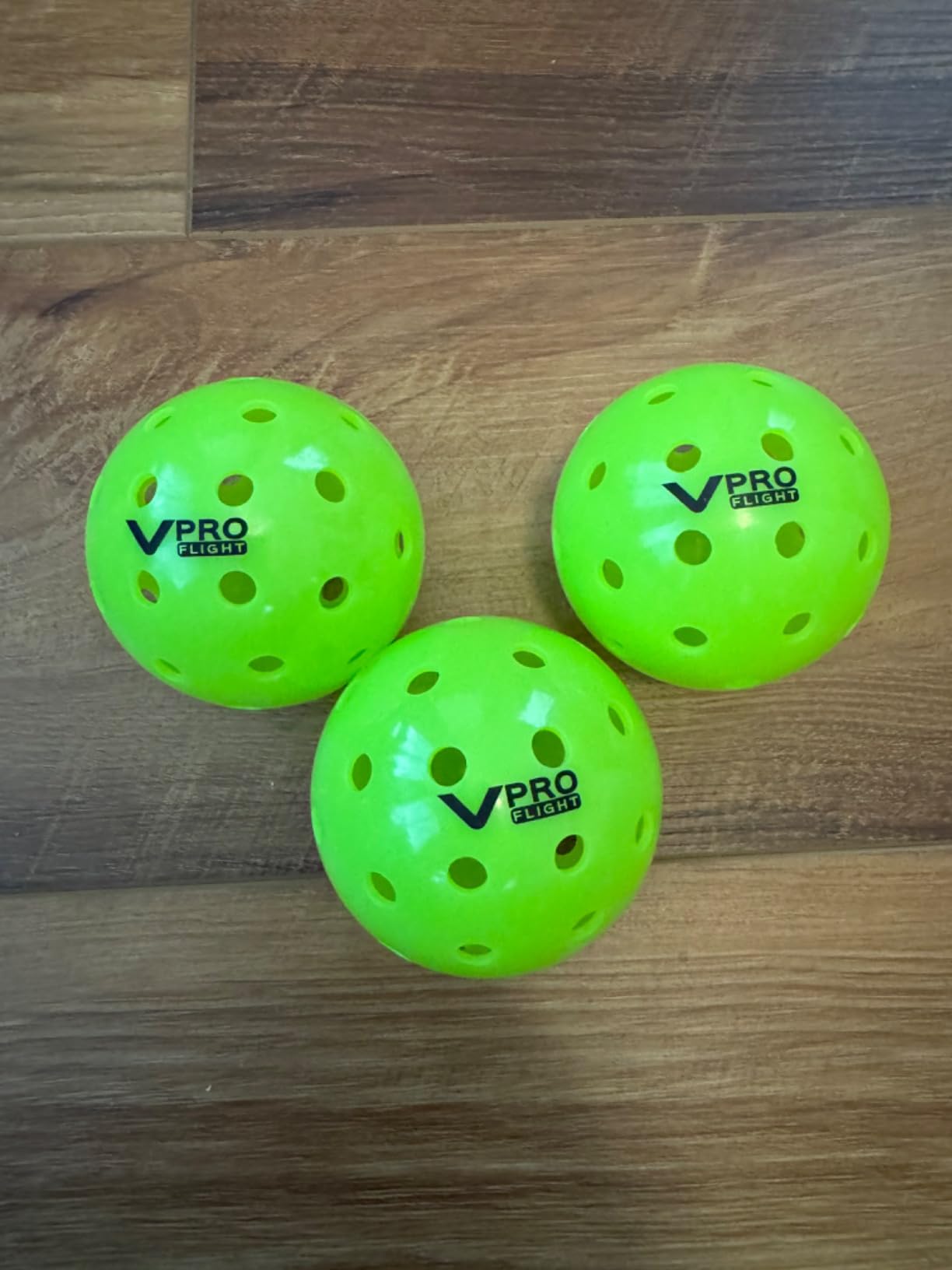 Vulcan | VPRO Flight Outdoor Pickleball Official Ball of The PPA Tour & MLP | 3, 6, 12, 36 & 100 Ball Pack | Hi-Vis Yellow customer photo 2
