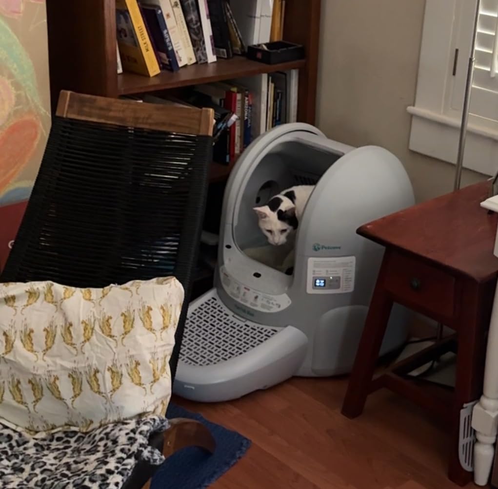 Petcove Automatic Self Cleaning Litter Box - PurrTek Smart Automatic Litter Box for Multi-Cat Homes with Smart App Control (5GHz Wi-Fi), Triple Odor Control Quiet Operation & Advanced Safety Sensors customer photo 2