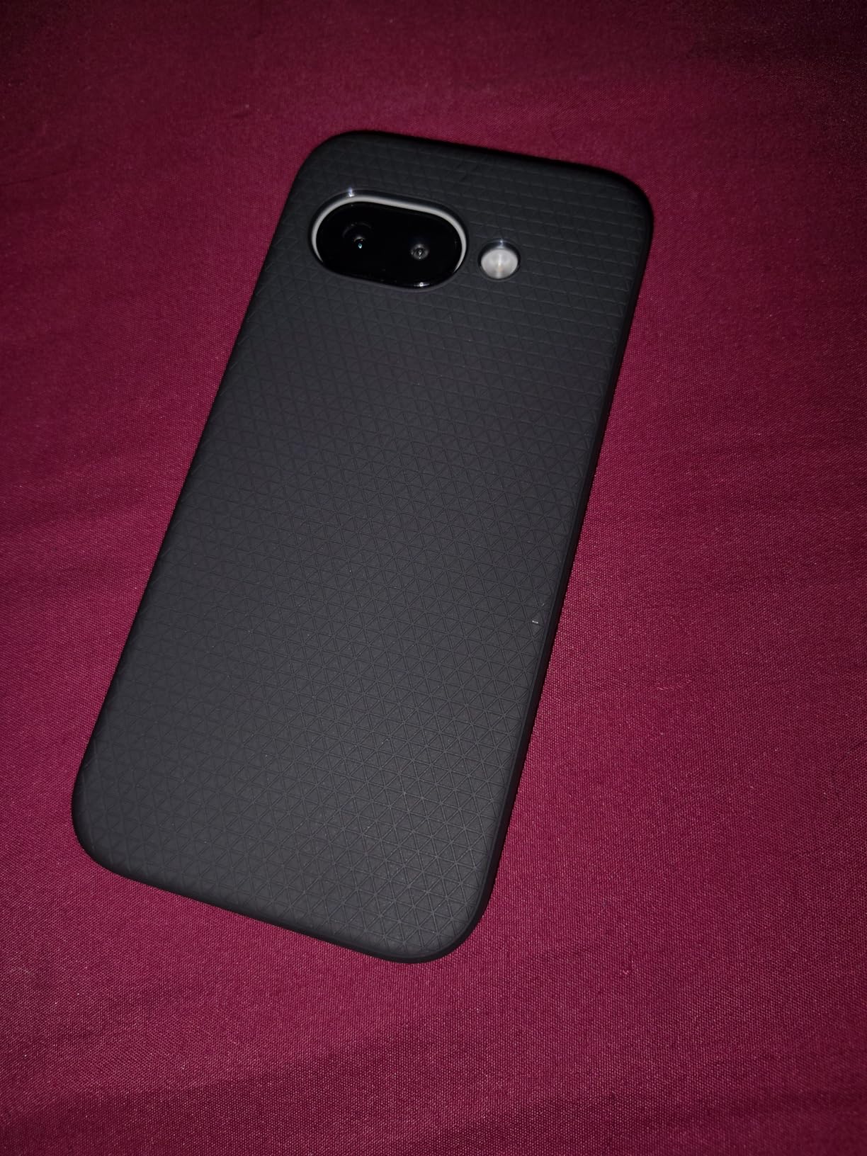 Spigen for Pixel 9/9 Pro Case, Liquid Air (2024) [No Magnet Ring] [Military-Grade Protection] - Matte Black customer photo 2