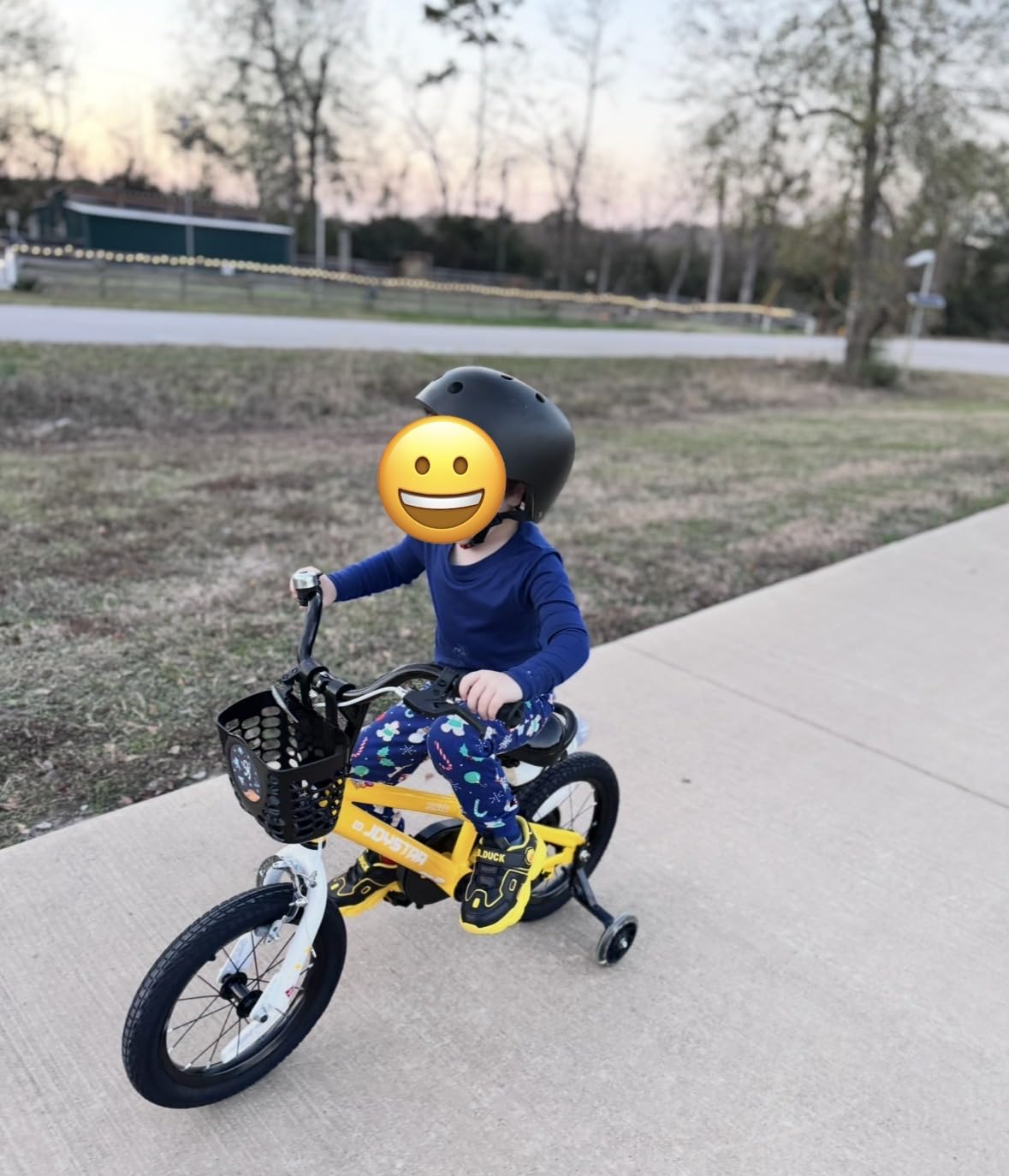 JOYSTAR Pluto 12 14 16 18 20 Inch Kids Bike with Light Up Training Wheels, Kids' Bicycle for Boys Girls Age 3-12 Years, Children Bikes, Multiple Colors customer photo 1