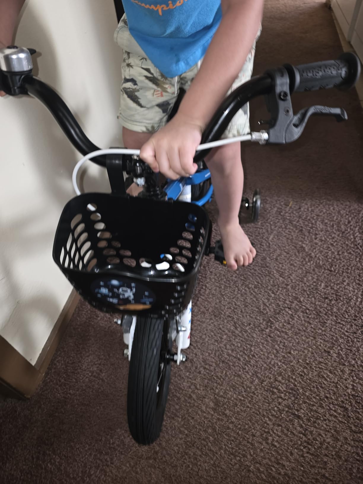 JOYSTAR Pluto 12 14 16 18 20 Inch Kids Bike with Light Up Training Wheels, Kids' Bicycle for Boys Girls Age 3-12 Years, Children Bikes, Multiple Colors customer photo 2