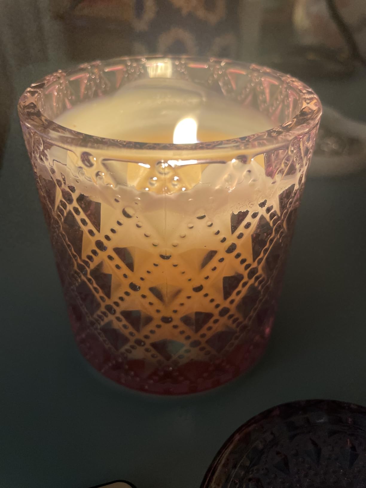 Chloefu LAN Hotel Scented Candle Natural Essential Oil, Luxury Scented Soy Jar Candle Gifts, Highly Scented, 8.1oz, Unique Blend to Promote Sleep & Relieve Stress customer photo 2