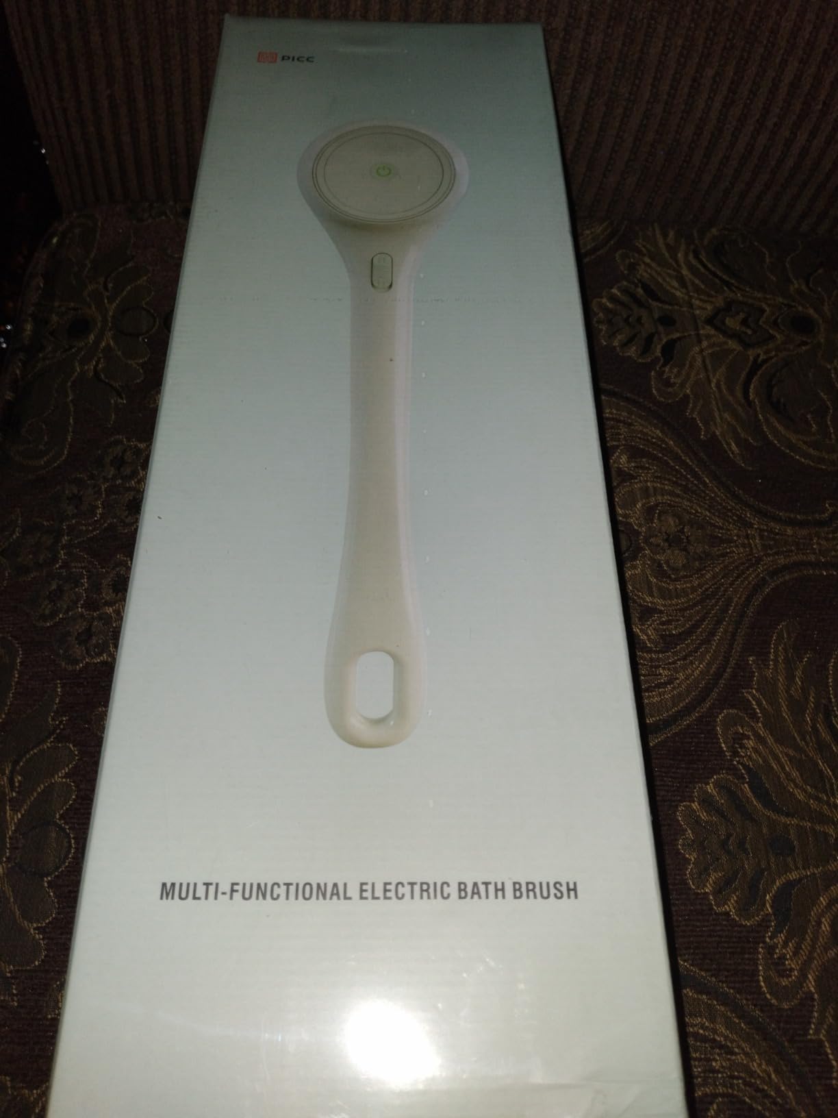 Electric Body Brush Back Scrubber for Shower, Auto Spinning Exfoliating Massage Bath Brush Rechargeable, Dual Long Handle, Deep Cleansing, Waterproof, Rotating Body Brushes with 5 Brush Heads customer photo 2