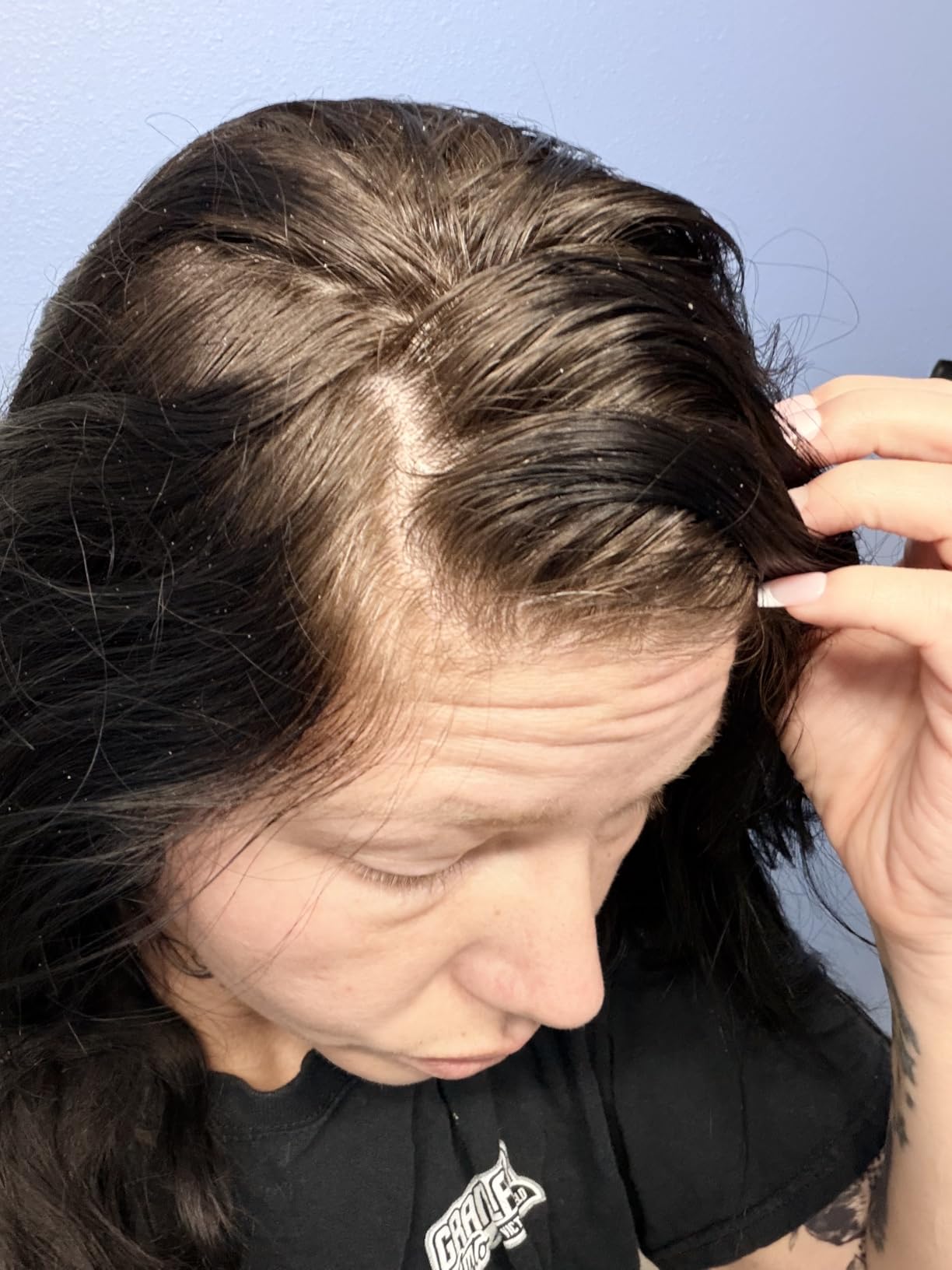 MARYRUTH'S Liquid Multivitamin+Hair Growth | Biotin 10000mcg | Lustriva Hair Growth Supplement | Clinically Tested in Women for Thicker Hair&Facial Wrinkle | Skin Care | Ages 18+ | 15.22 Fl Oz customer photo 2