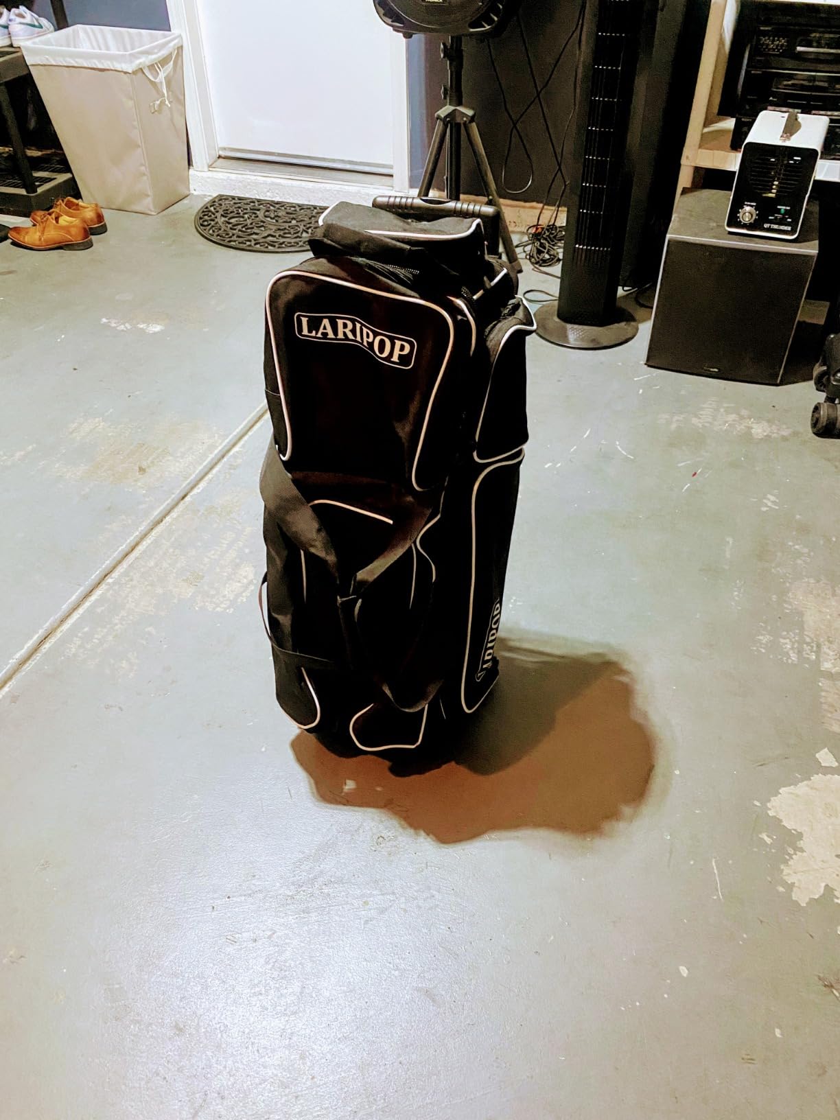 LARIPOP 3 Ball Bowling Bag with Wheels, Premium Roller Bowling Bag, Padded Compartment & Sturdy 38