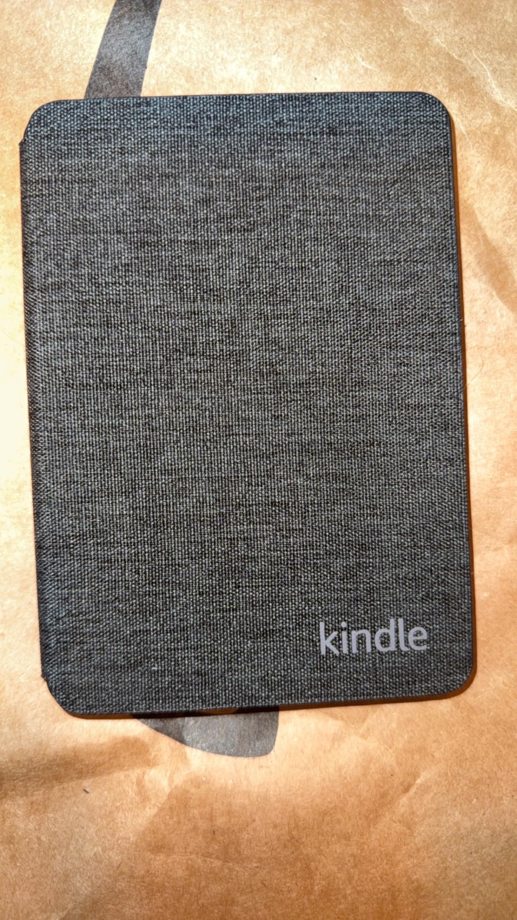 Amazon Kindle Case, Thin and Lightweight, Foldable Protective Cover - Fabric customer photo 2