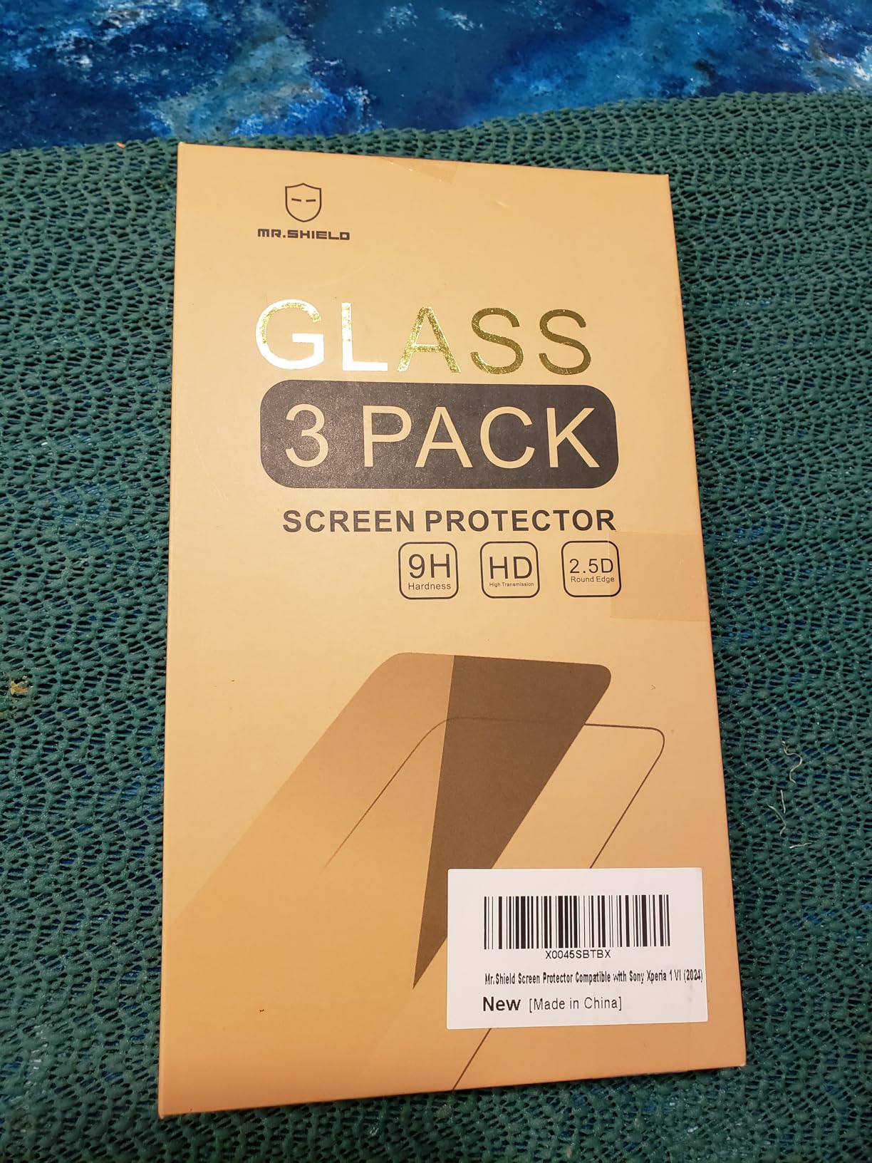 Mr.Shield Screen Protector compatible with Sony Xperia 1 VI (2024) [Tempered Glass] [3-PACK] [Japan Glass with 9H Hardness] customer photo 2
