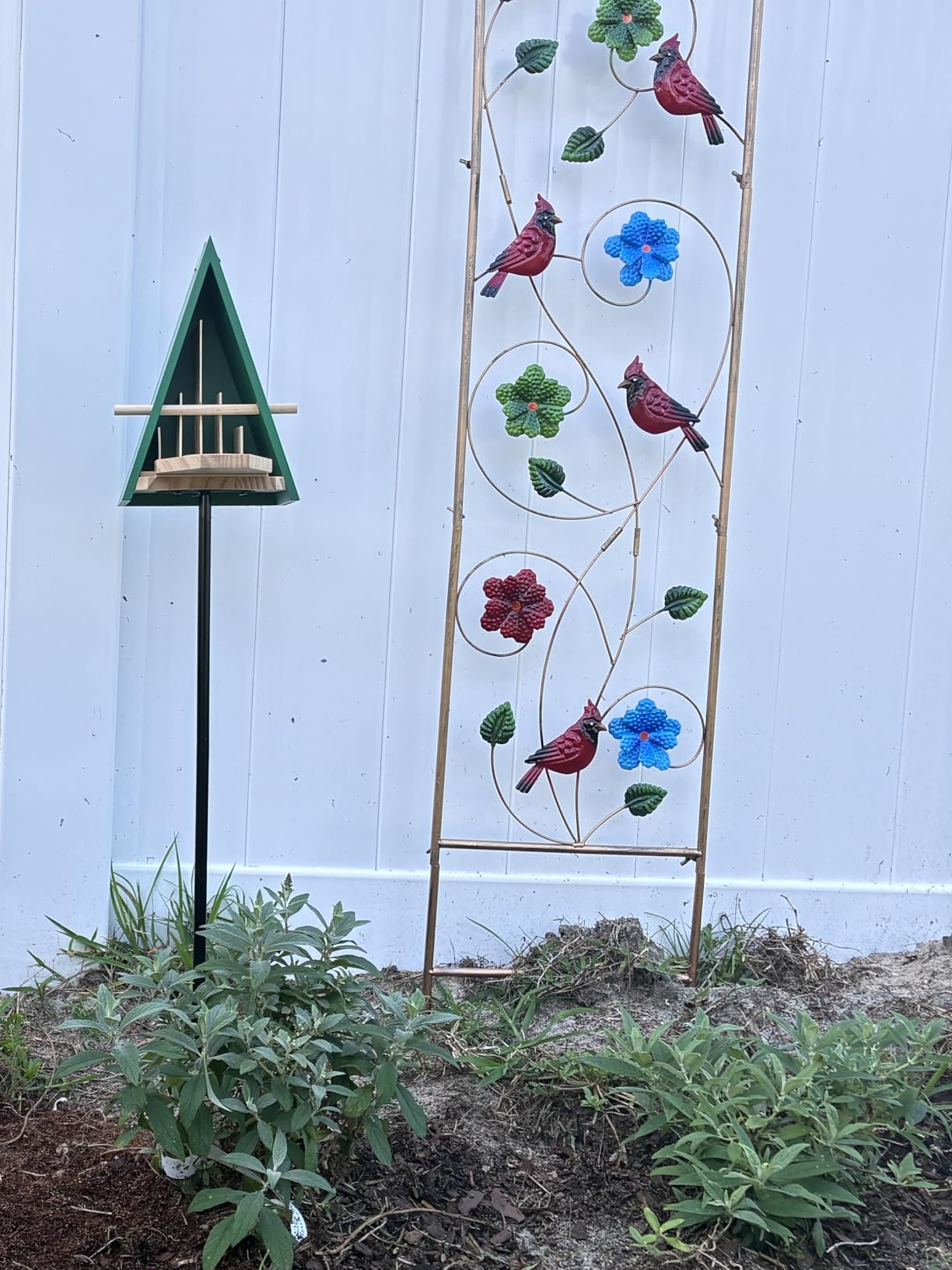 New Butterfly House and Feeder for Outside, Wooden Butterfly House with Metal Stake for Garden, Natural Butterfly Habitat with Butterfly Puddler on The Floor or Hanging on Tree Wall customer photo 1