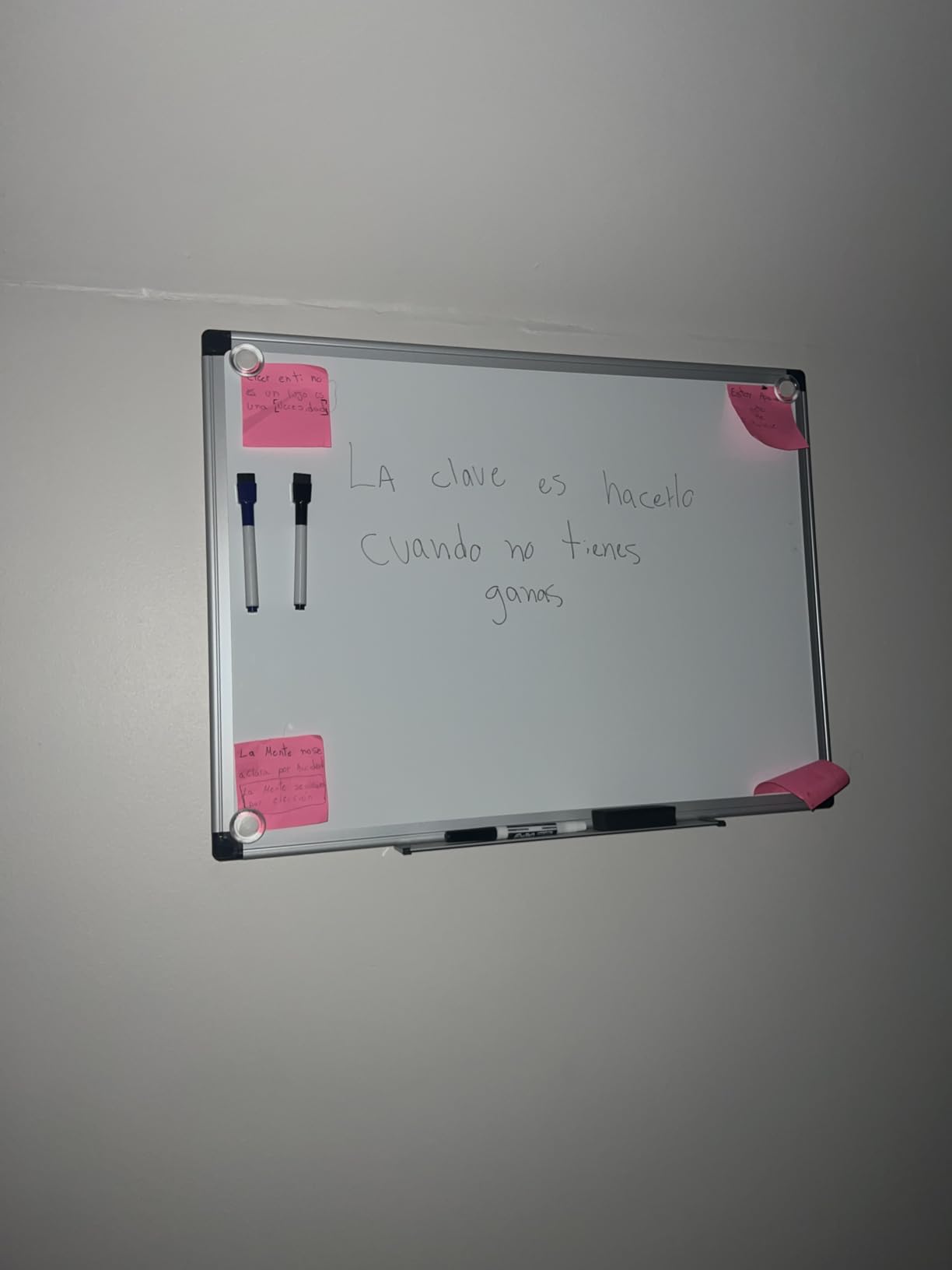 VUSIGN Magnetic White Board Kit for Wall 24
