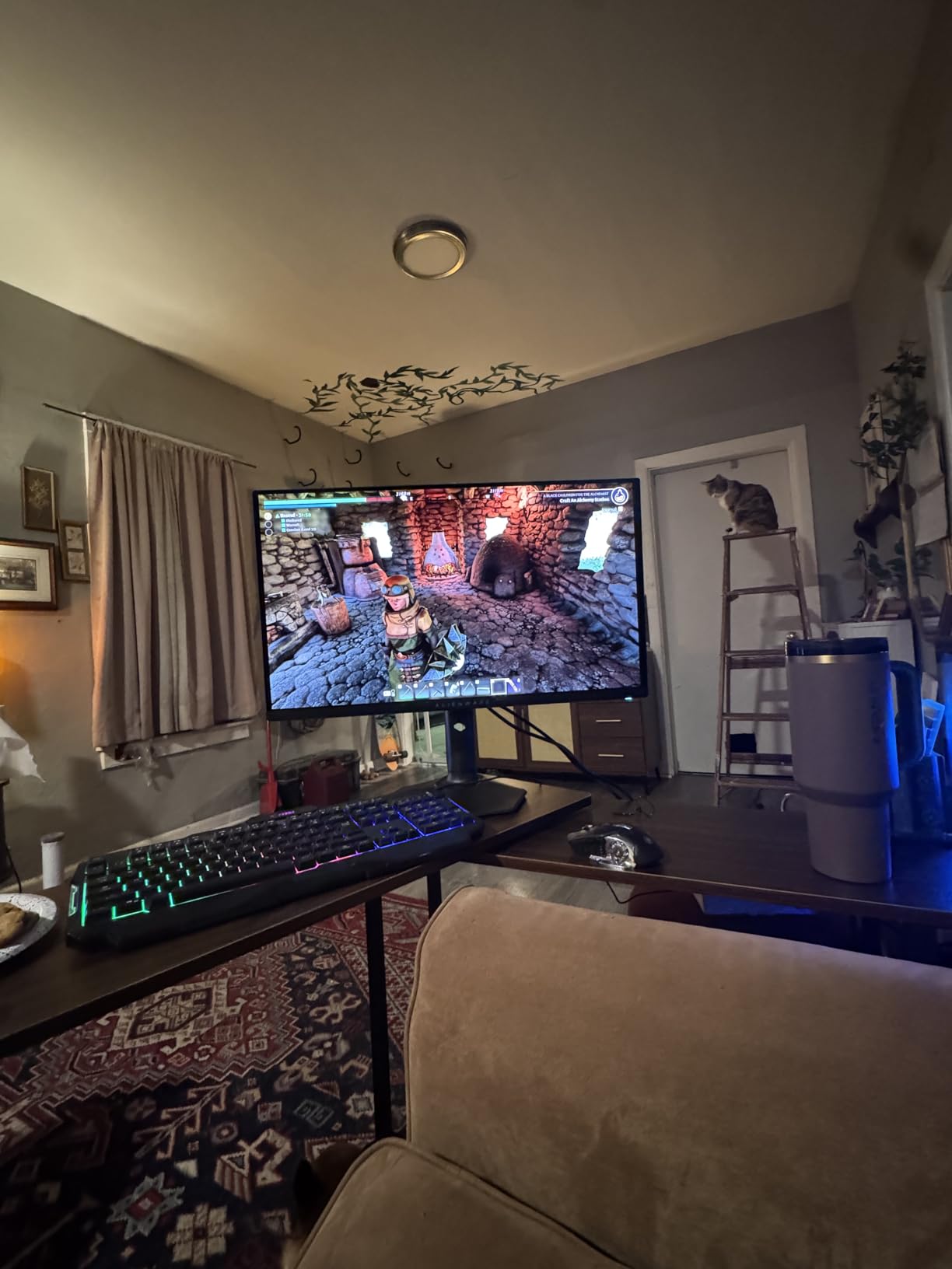 Alienware AW2725DF OLED Gaming Monitor - 26.7-inch Quantum-Dot WQHD (2560x1440) 360Hz 0.03Ms Display, AMD FreeSync Premium Pro, HDMI/DP/USB 3.2 Gen1, Height/Tilt/Swivel/Pivot Adjustability - Black customer photo 1