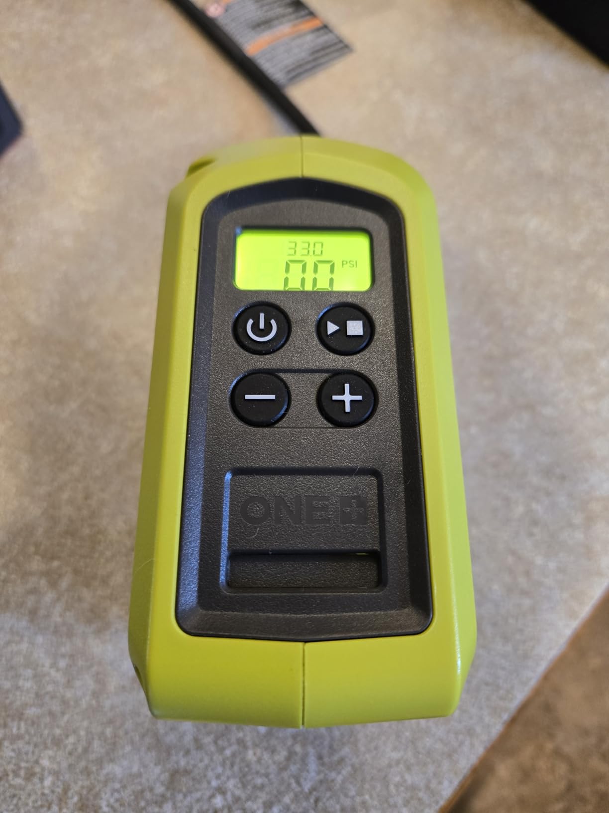 18 V One+ 11 Bar Wireless Compressor - Tyre and Ball Inflation - Comes with 3 Tips (without Battery) - RPI18 customer photo 2