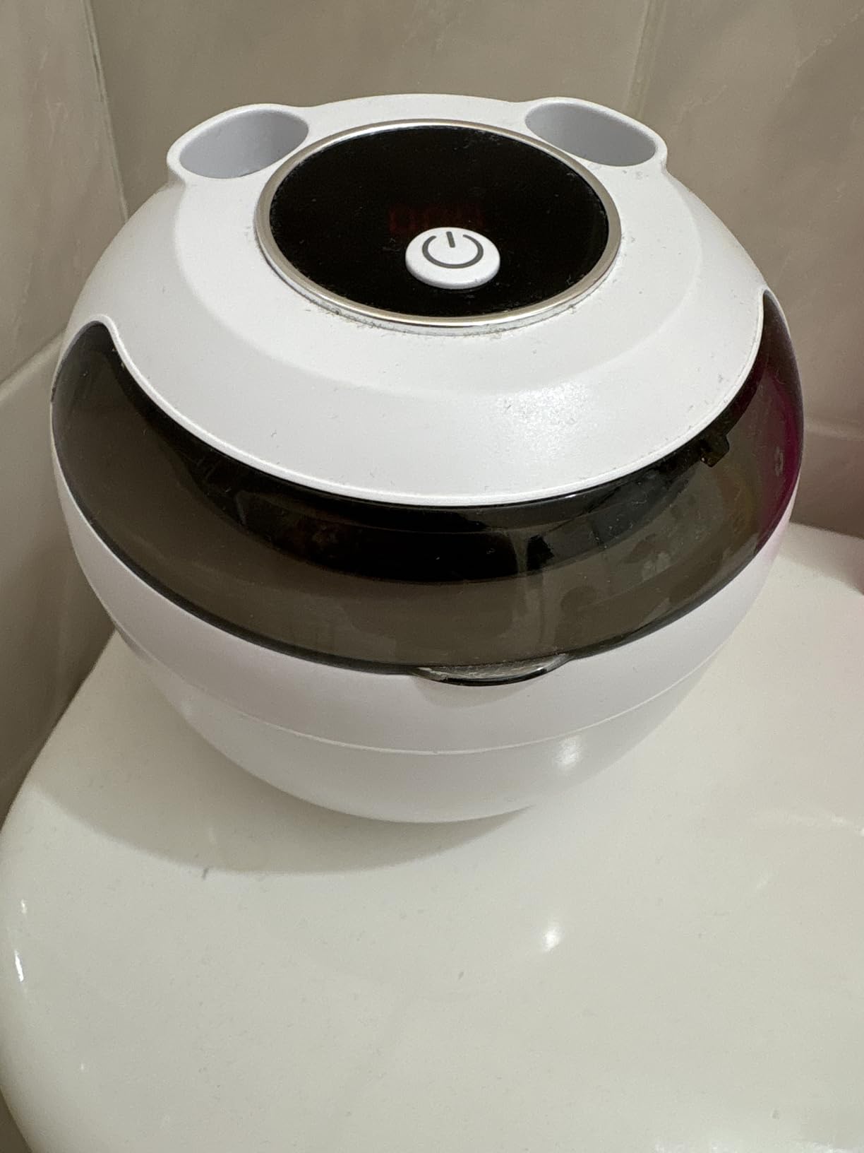 Aotuda 45kHz Retainer Cleaner Machine, 200ML Ultrasonic Dental Cleaning Pod with 4 Modes, Digital Timer, Mouth Guard Cleaner for Denture, Aligner, Braces, Toothbrush, Jewelry and More customer photo 1