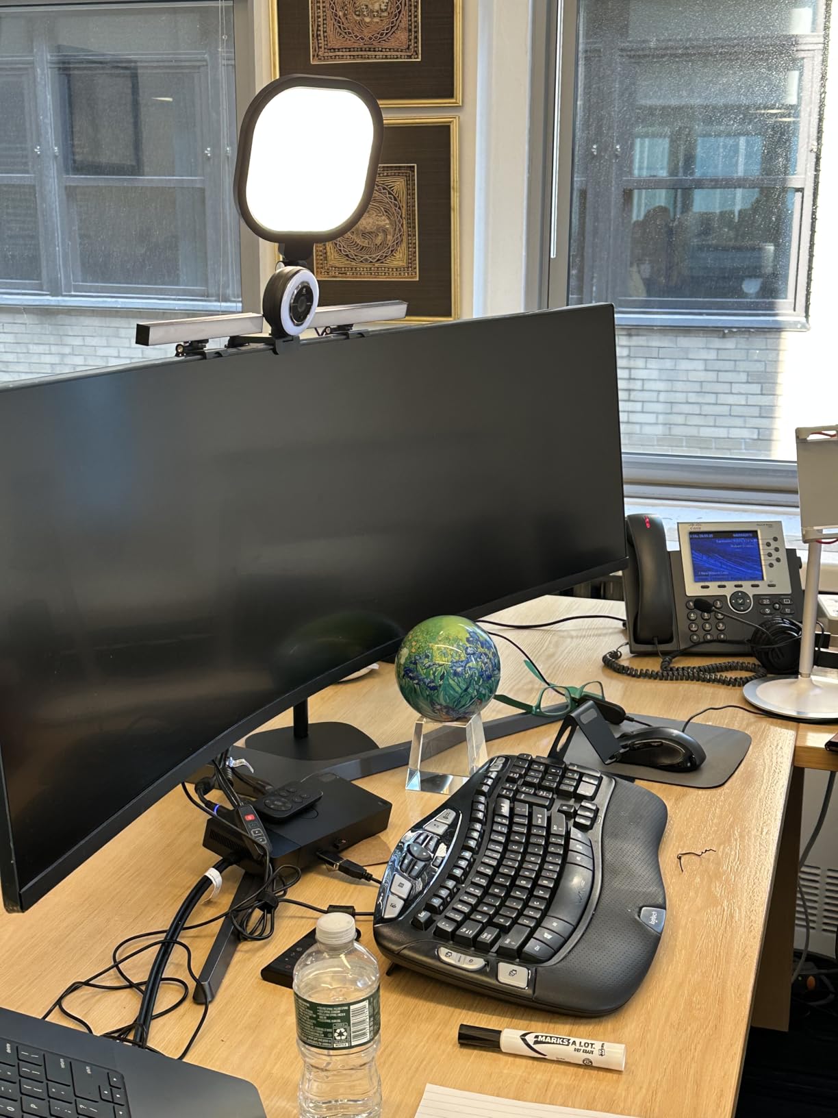 Zoom Lighting for Computer, Adjustable Desk Lighting for Video Calls, 30 Light Modes Video Conference Light customer photo 2
