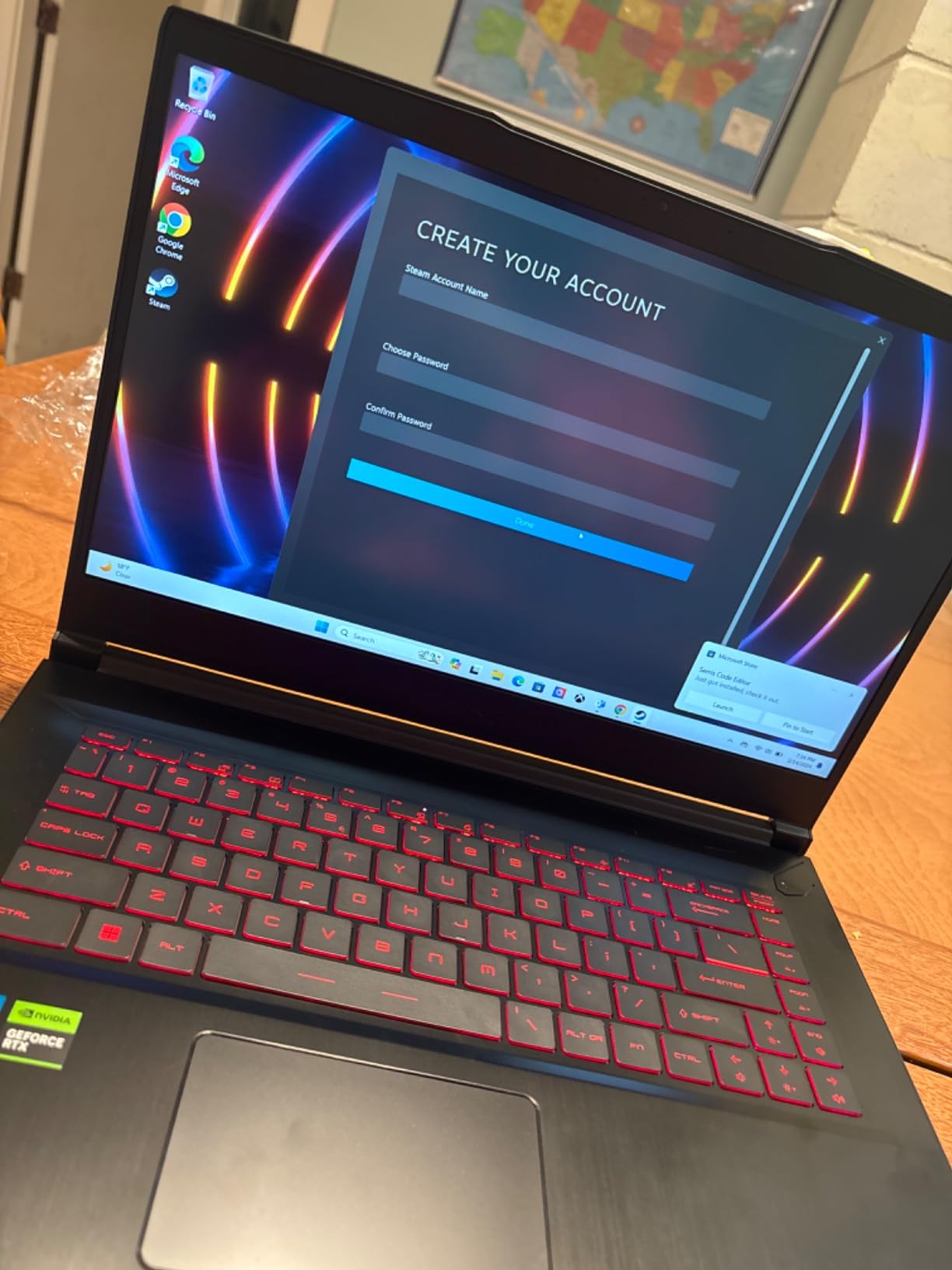 msi Thin 15 15.6
