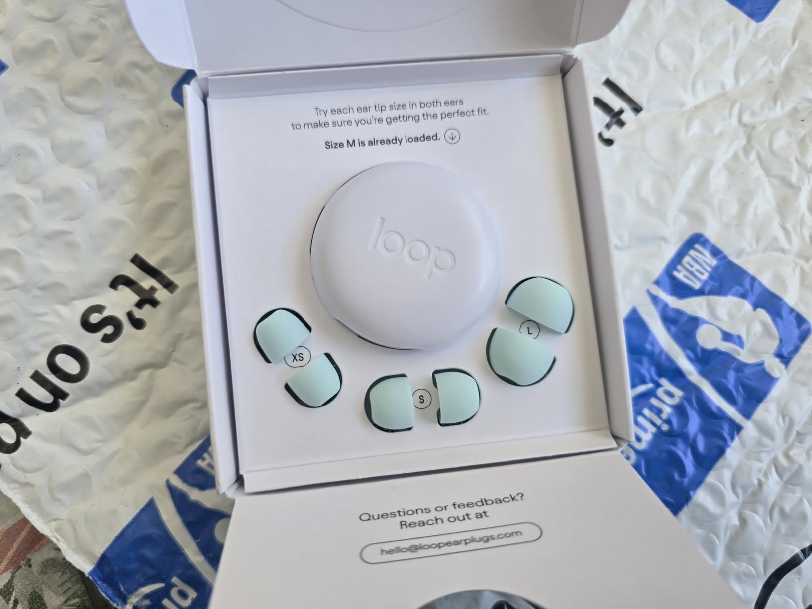 Loop Quiet 2 Ear Plugs - Ultra-Comfy Reusable 24dB (SNR) Noise-Reducing Earplugs for Sleep, Deep Focus, Travel, Noise Sensitivity, Flexible Hearing Protection, Customizable Fit customer photo 2