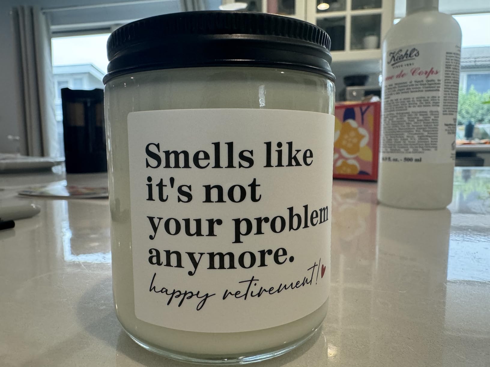 Retirement Gift for Woman, Men - 9oz Lavender Scented Soy Wax Candle- Best 2026 Retired Gifts for Women, Men, Friends, Coworker, Teacher, Funny Retirement Candle Decoration customer photo 2