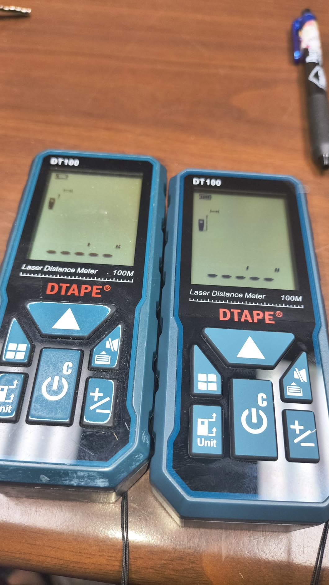 Laser Measure, DTAPE Digital Laser Distance Meter, Upgraded High-Accuracy Laser Measuring Tool, Electronic Tape Measure, 2