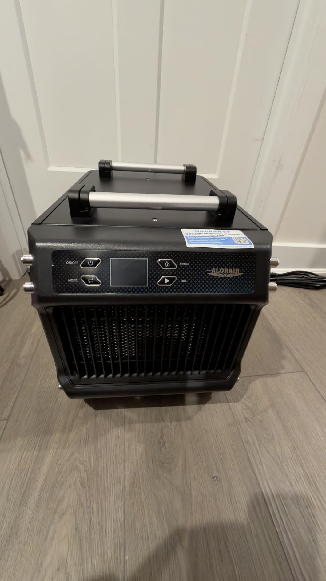 ALORAIR Crawlspace Dehumidifiers, 145 Pint Commercial Dehumidifier for Basements with Drain Hose, 1,800 Sq.Ft Auto Defrost Compact Portable Industry Crawl Spaces Dehumidifier customer photo 2