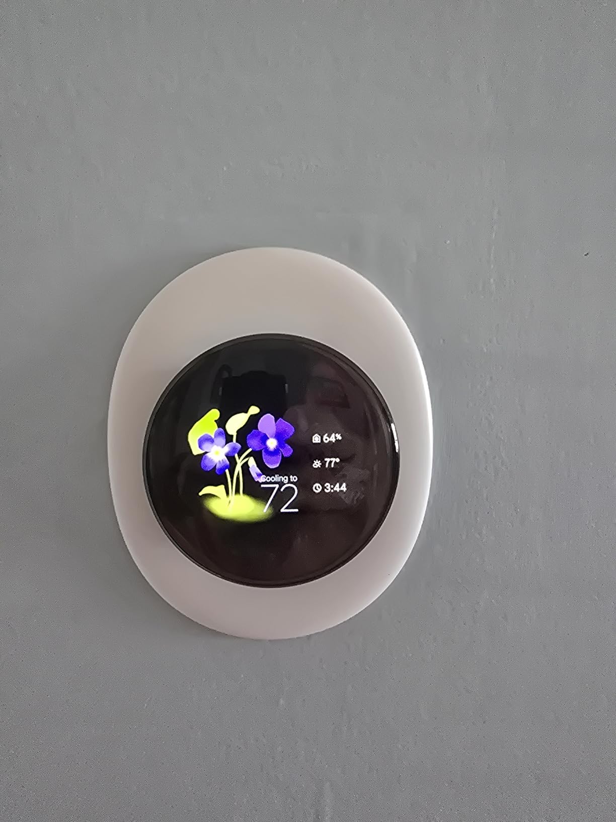 Nest Learning Thermostat (4th gen) + Nest Temperature Sensor (2nd gen) - Obsidian customer photo 2