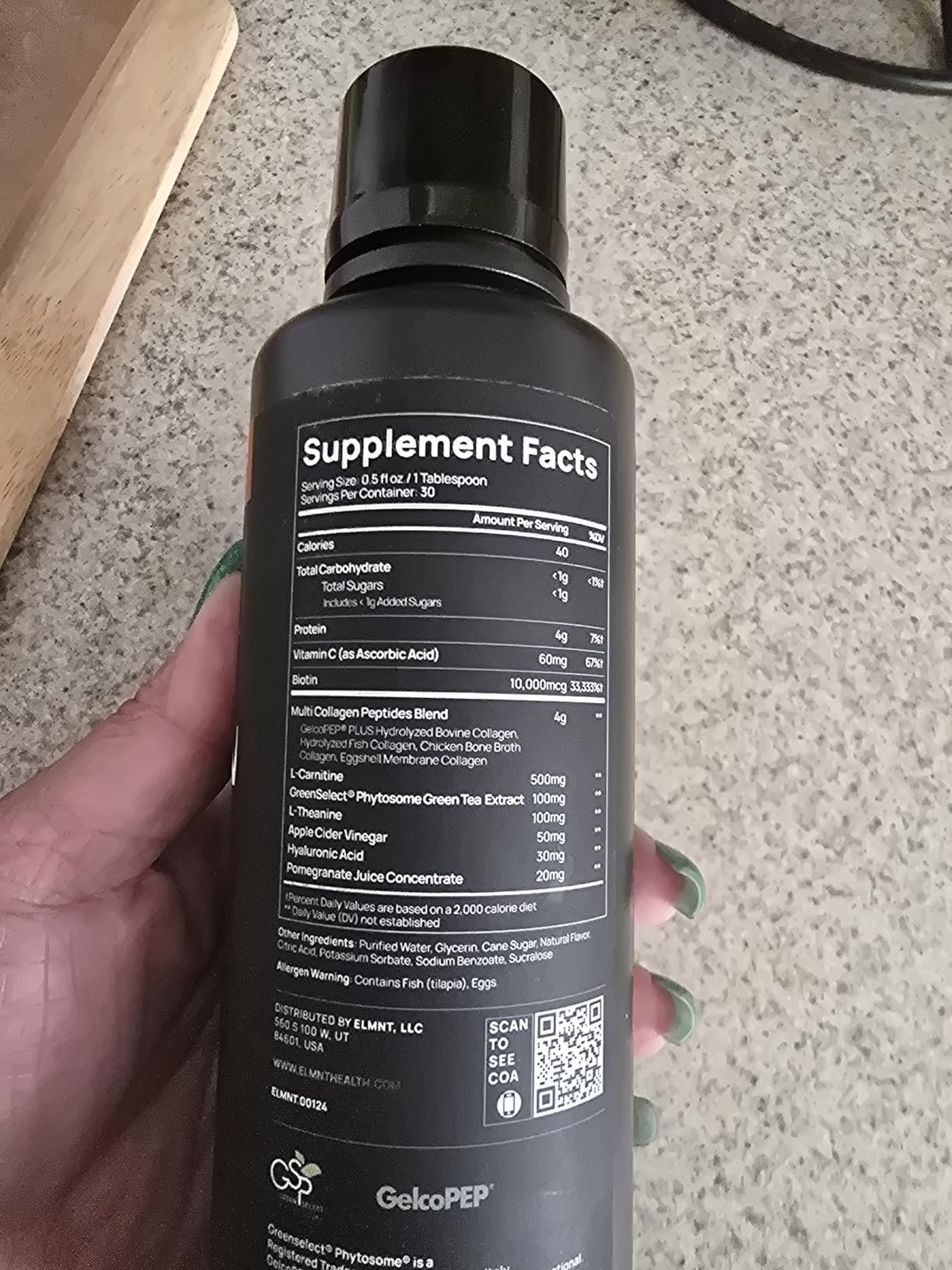 Premium Liquid Collagen for Women Weight Loss & Beauty w. Hyaluronic Acid, Biotin, L-Carnitine, Apple C Vinegar - Ultra Pure Multi Collagen Protein Shots Drink + Hair & Skin Liquid Vitamins - Colageno customer photo 1