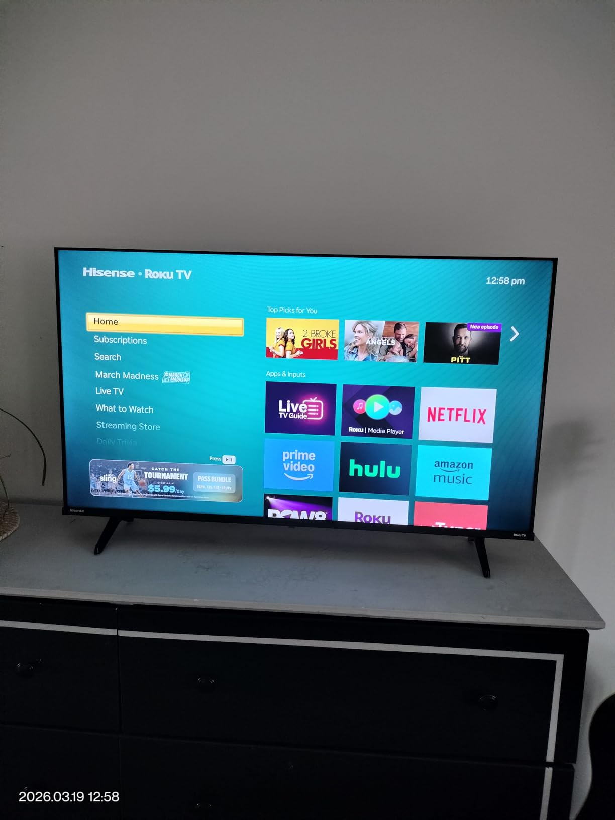 40-Inch Class A4 Series FHD 1080p Smart Roku TV with Alexa Compatibility (40A4NR) - Dolby Audio, Slim Bezel Design, Google Assistant customer photo 1