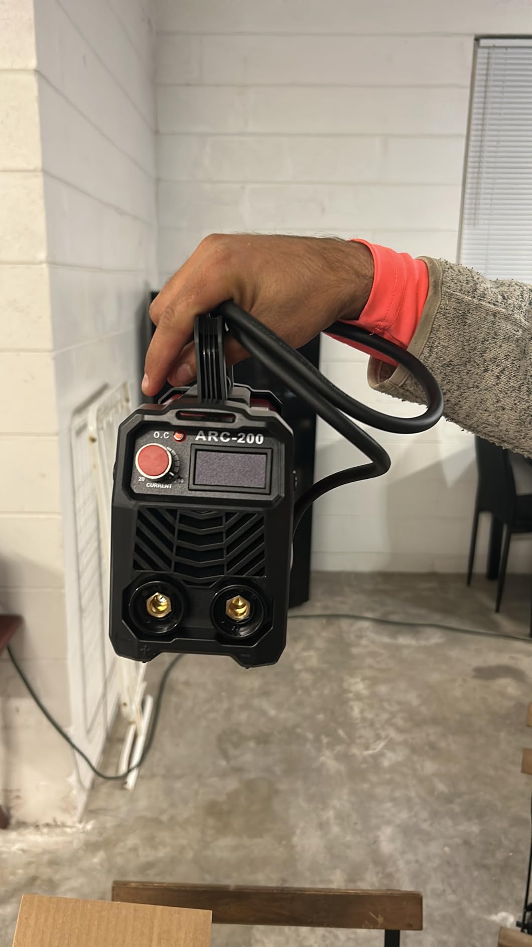 Hpoouo 200Amp 20PCS Rods Stick Welder, Super MINI Portable Welding Machine, IGBT Inverter Welder Machine 110V with Hot Start Arc Force Anti-Stick, for 1/16