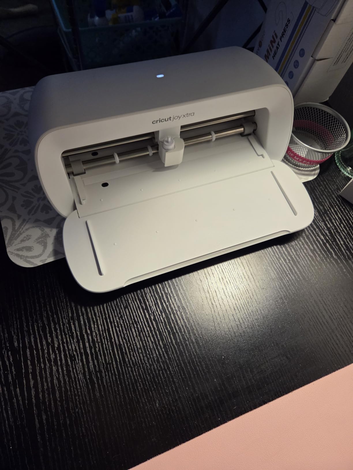 Cricut Joy Xtra Machine with Printable Sticker Paper and Vinyl Sampler Bundle - Ultimate Sticker and Decal Making Kit with Cutting Machine for Beginners - DIY Water Bottle Stickers and Laptop Decals customer photo 2