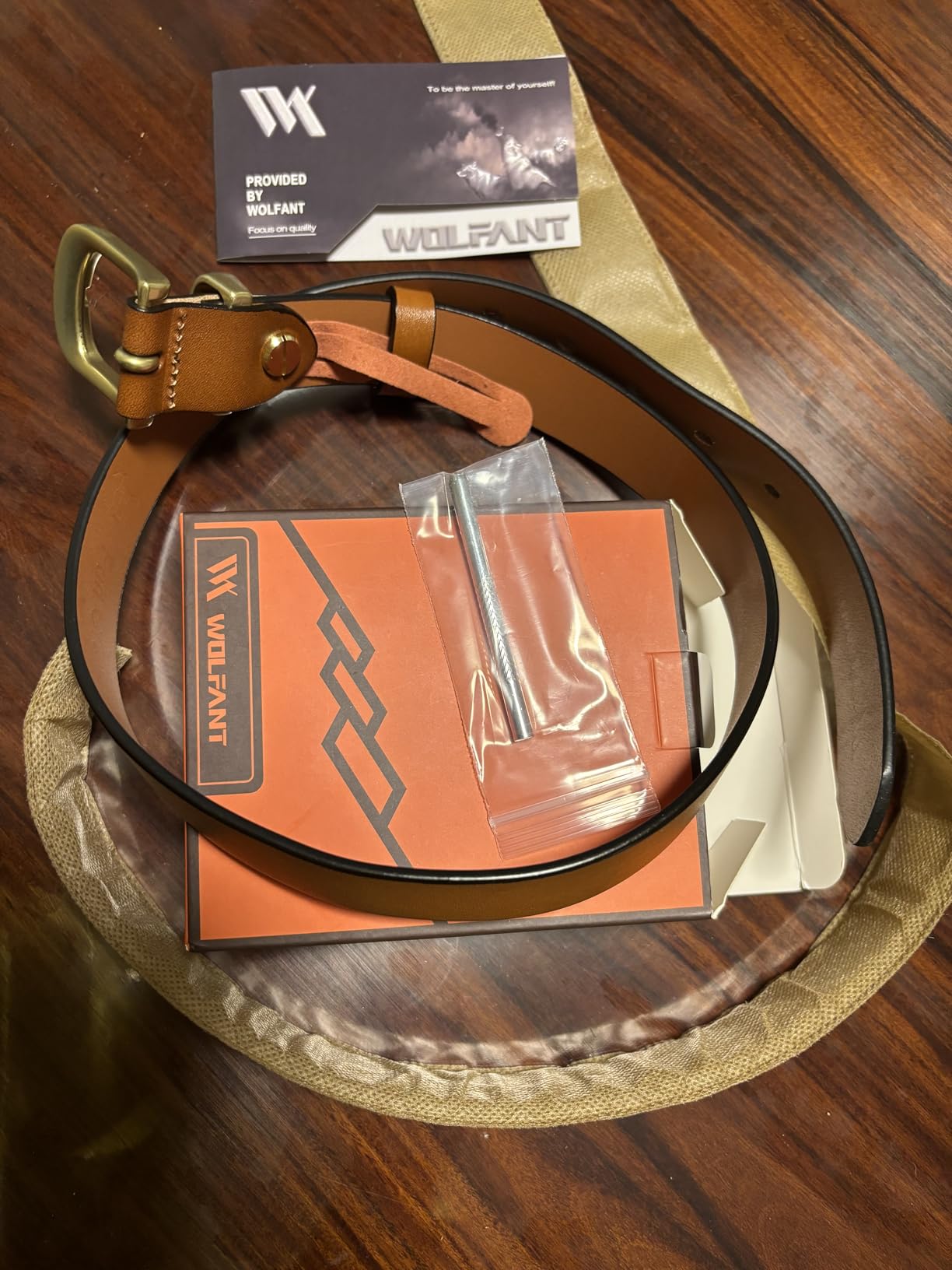 WOLFANT Womens Belts for Jeans in Gift Box, 1.1