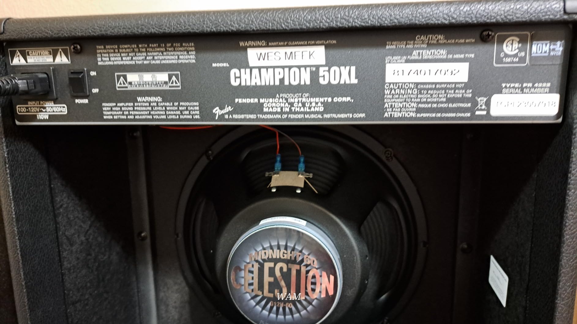 Fender Champion II 50 Guitar Amp, 50 Watts, with 2-Year Warranty, Features 12 Built-In Effects Models customer photo 3
