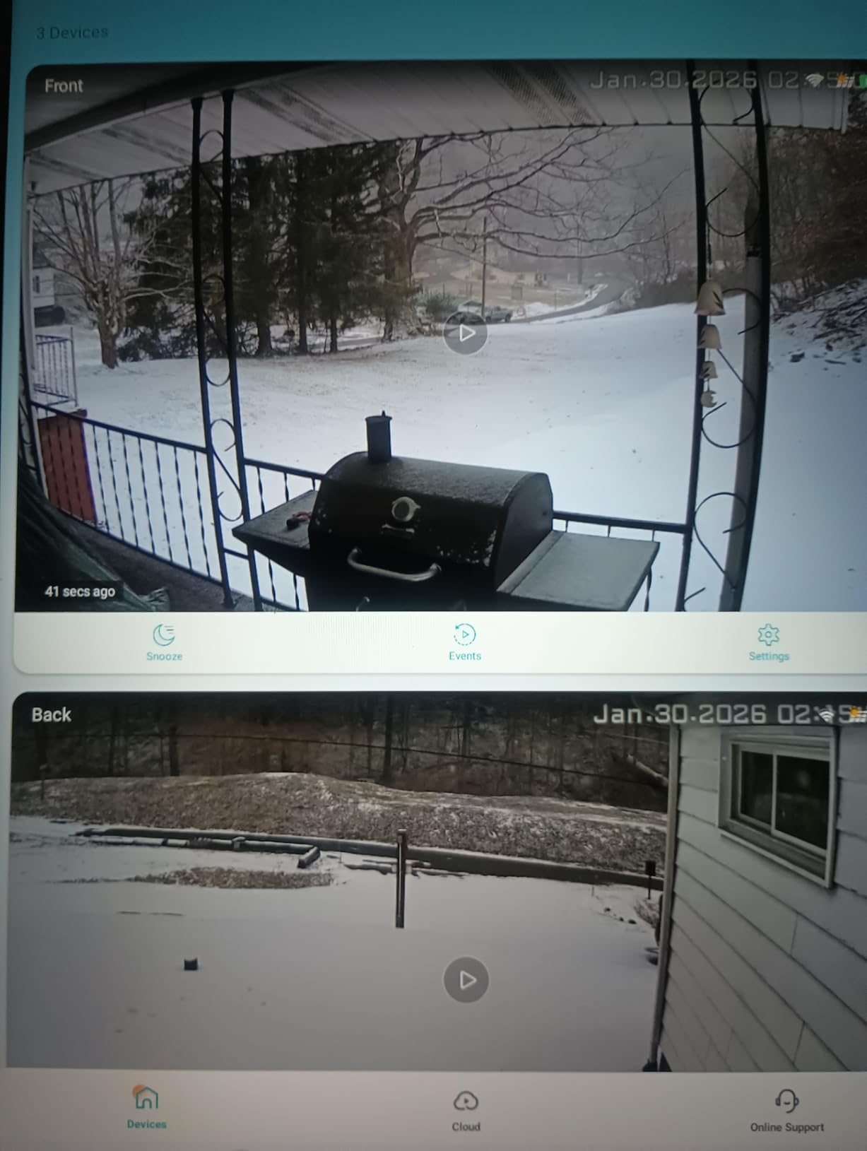 ANSQUE Security Cameras Wireless Outdoor Home System, 4 Camera Kit, No Subscription Fees, Solar Powered, Local Storage, 365-Day Battery Life, 360 PTZ Surveillance, Auto Tracking, 2K Color Night Vision customer photo 2