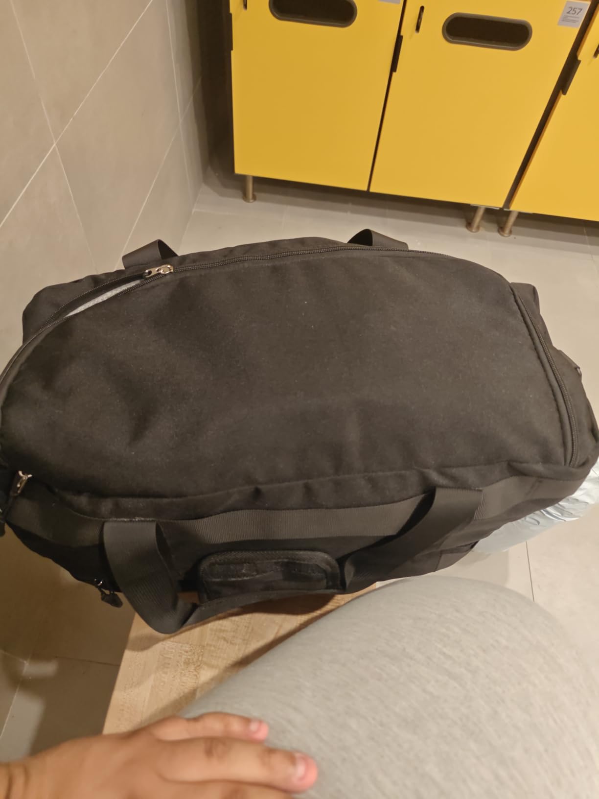 ETRONIK Gym Bag for Men Women, Carry on Luggage 22x14x9 Airline Approved, Tactical Travel Duffle Bag customer photo 1