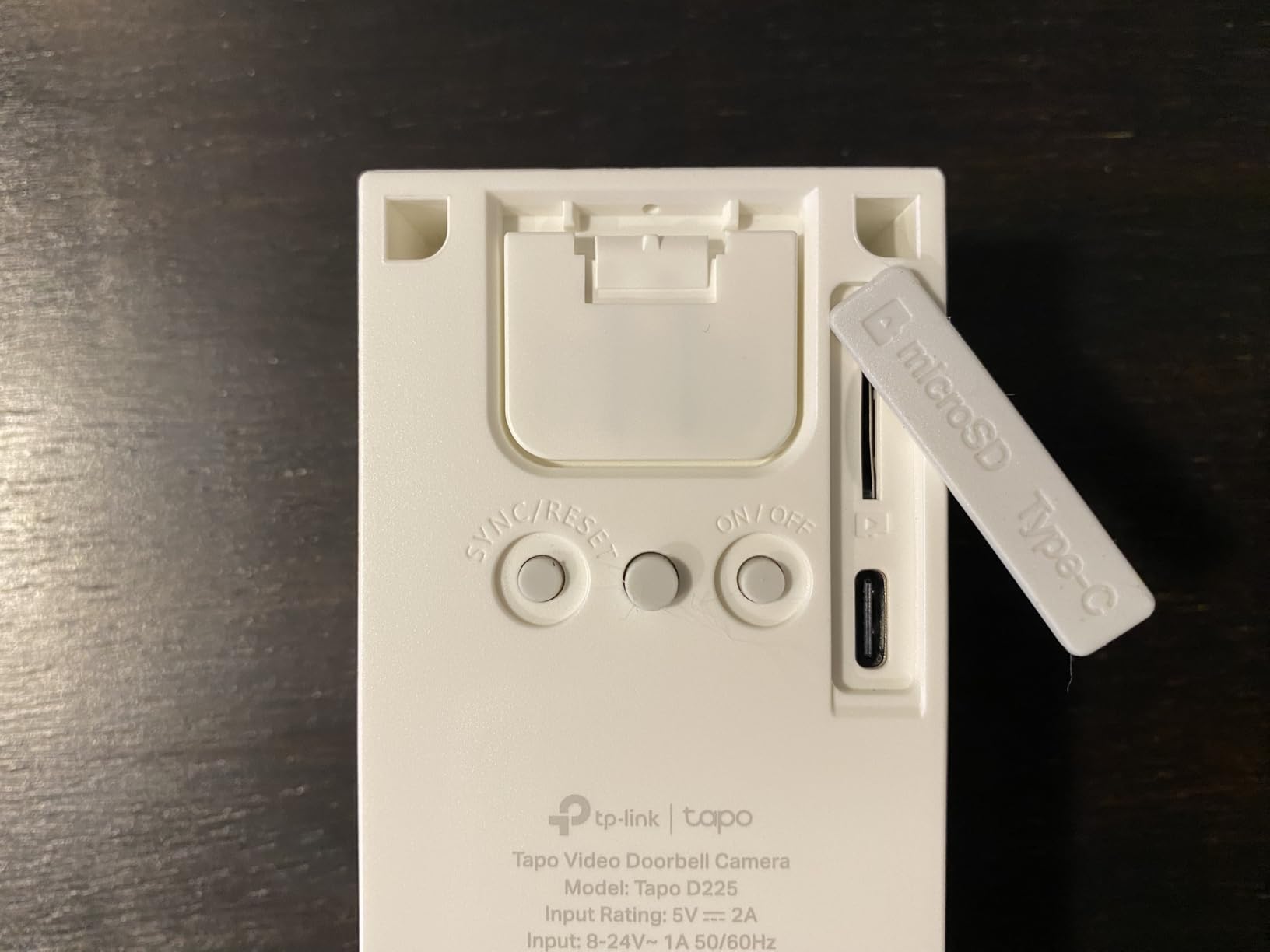 Tapo 2K+ Wired or Battery Powered Smart Video Doorbell with Chime - 180° Field of View, Person/Vehicle/Package Detection, Ring Call, 2-Way Audio, Subscription-Free Local Storage or Optional Cloud, D225 customer photo 1