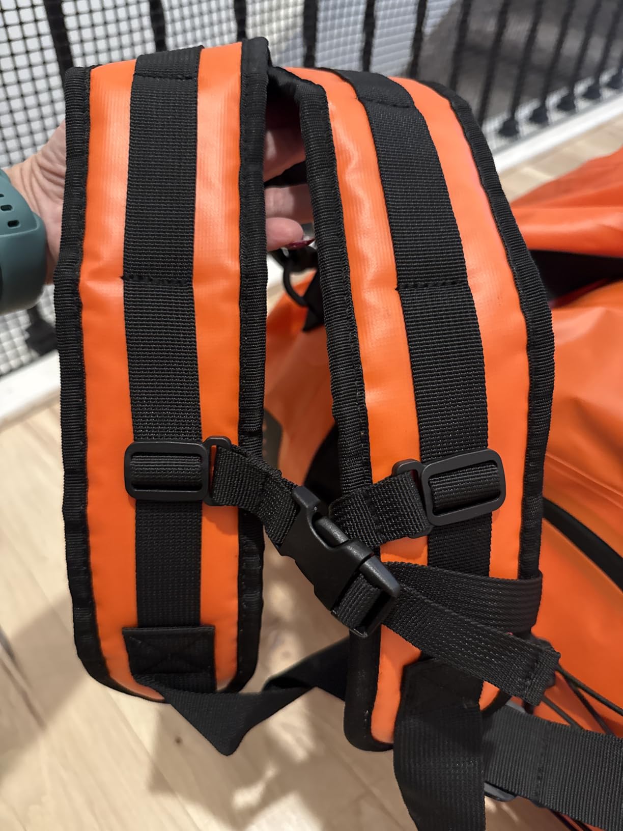 80L Dry Bag Large Waterproof Bag Roll-Top Heavy Duty Fishing Duffel Bag with Durable Straps & Handles for Kayaking Paddle boarding Boating Rafting Fishing customer photo 1
