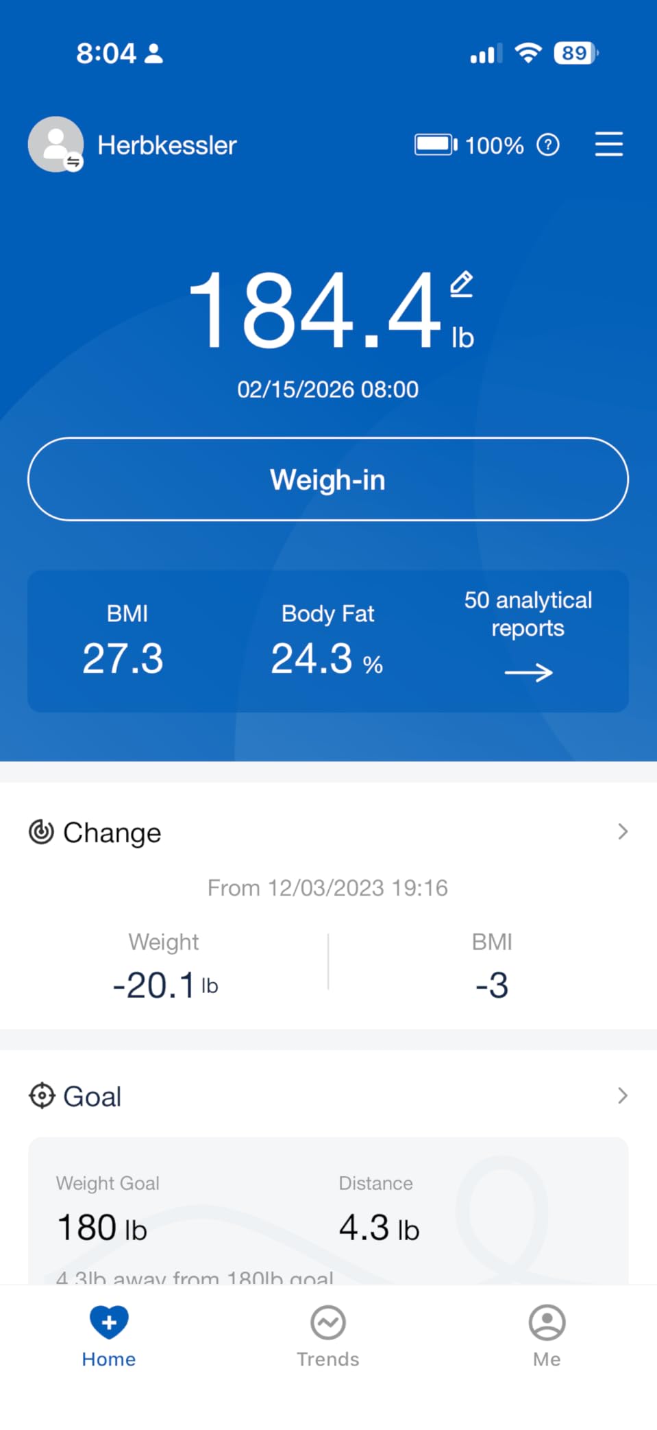 GE Smart Scale for Body Weight: 8-Electrode Digital Bathroom Scale for Weight Fat BMI Muscle Mass Full Body Composition Analyzer 50 Measurements Bluetooth Highly Accurate Weighing Machine 400lb Black customer photo 1