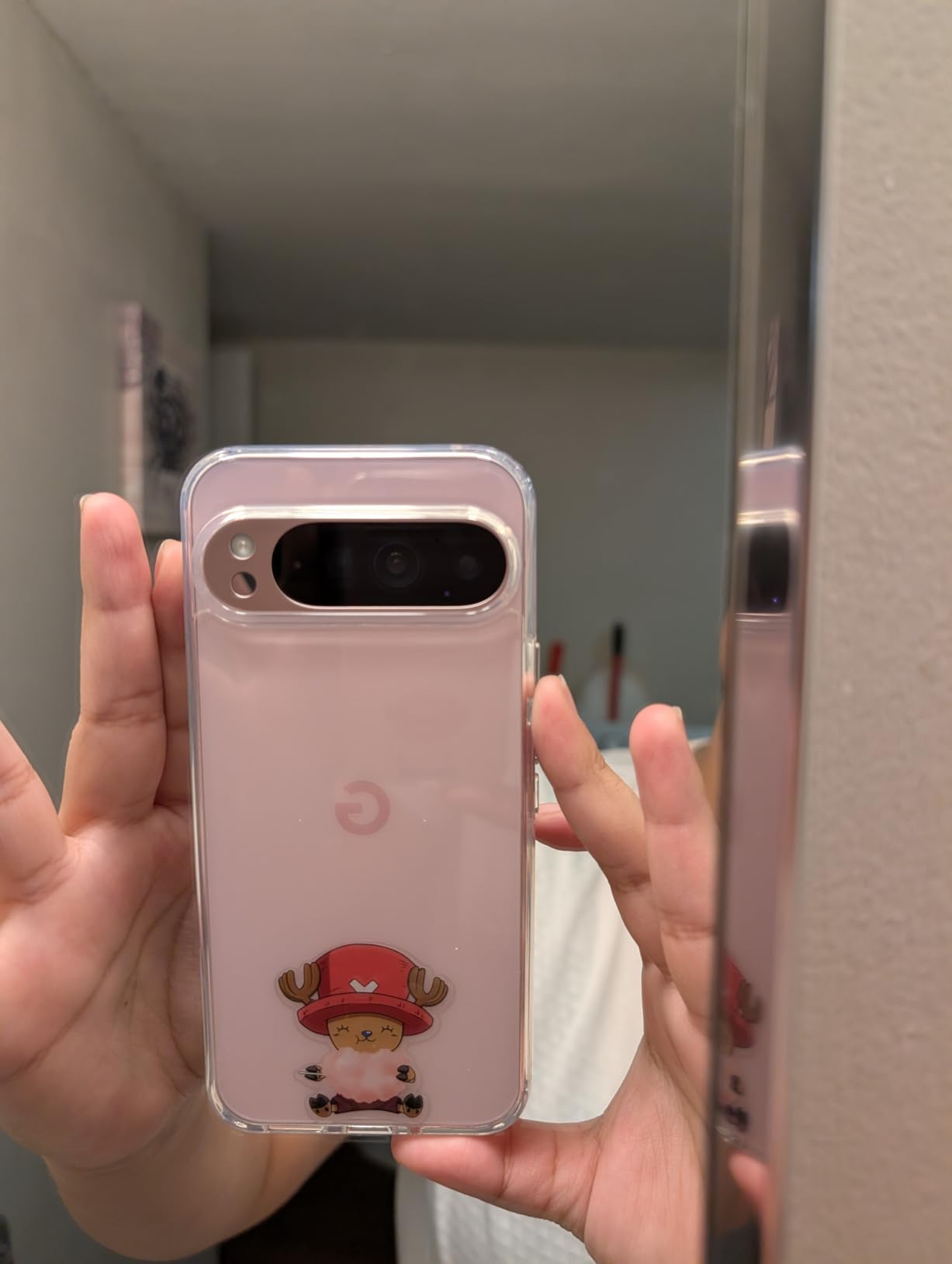 JETech Case for Google Pixel 9/9 Pro 2024, Non-Yellowing Shockproof Bumper Protective Phone Cover, Anti-Scratch Hard PC Back (Clear) customer photo 1