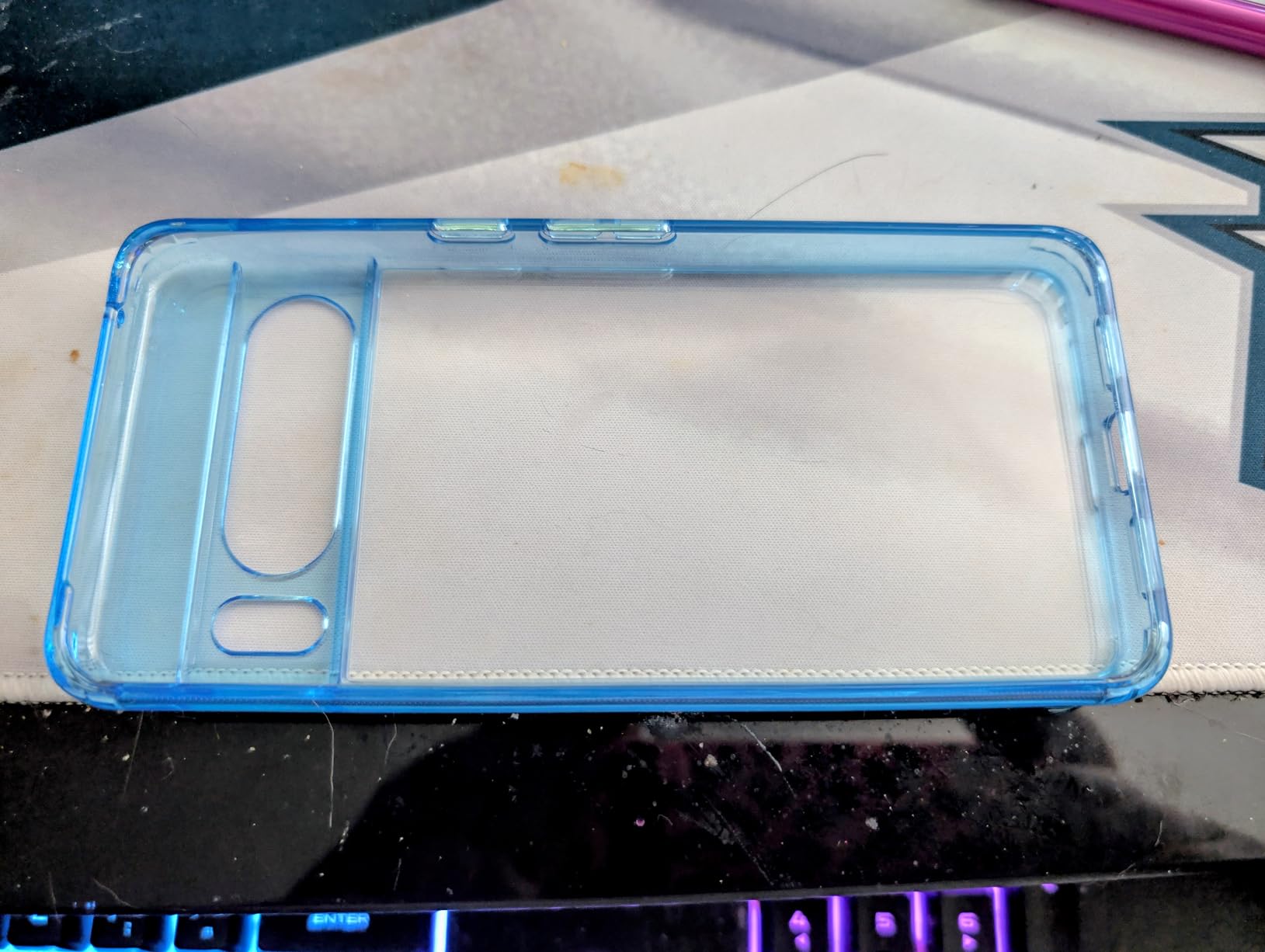 JETech Case for Google Pixel 9/9 Pro 2024, Non-Yellowing Shockproof Bumper Protective Phone Cover, Anti-Scratch Hard PC Back (Clear) customer photo 2