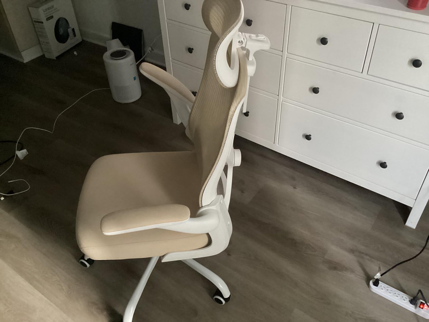Ergonomic Office Chair - X-Shaped Computer Desk Chair Comfy, Gaming Chair, Office Chair with Lumbar Support, Mesh Office Chairs with Headrests, Desk Chair for Long Hours customer photo 1