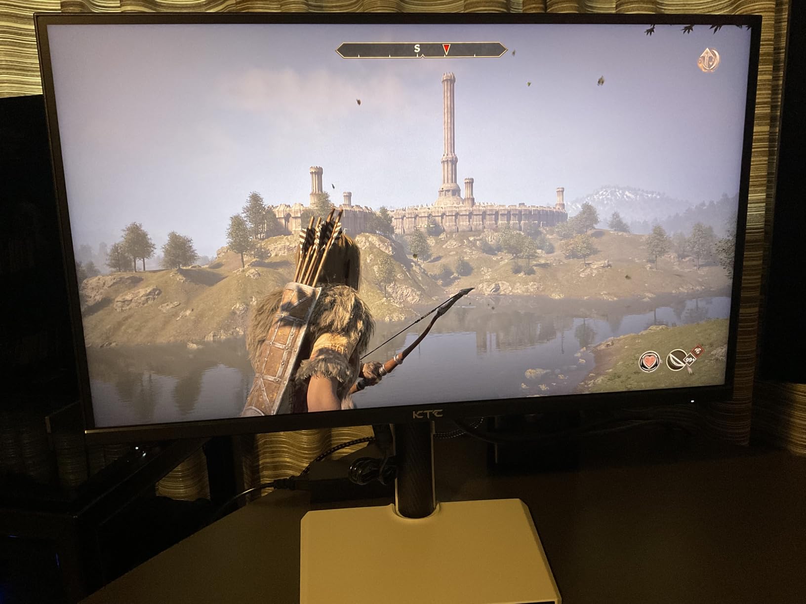 KTC 32 Inch 240Hz Curved Gaming Monitor, 2K 1440P Computer PC Monitor with 1000R 1ms Frameless, Adaptive Sync,122% sRGB customer photo 1