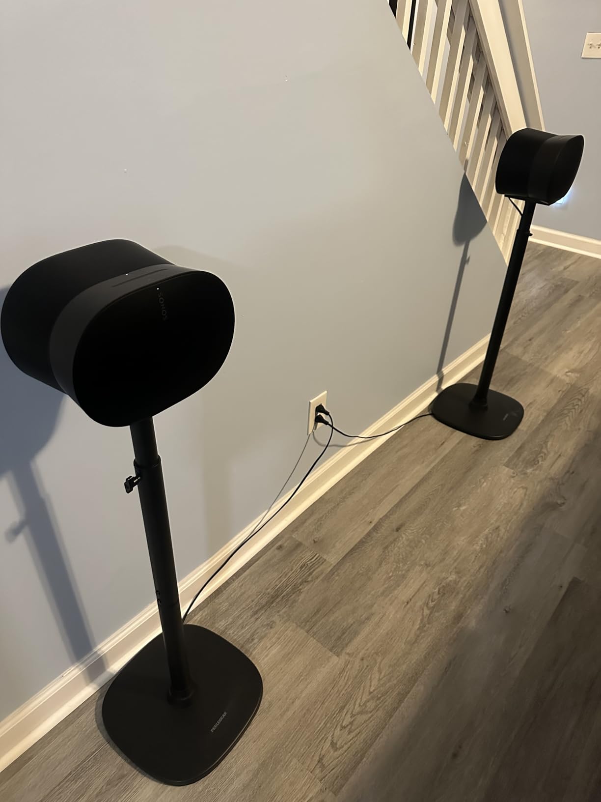 Perlegear Speaker Stand for Sonos Era 300, Adjustable Height 33