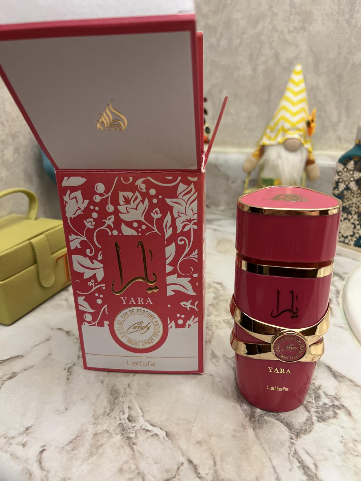 Lattafa Yara Candy - Vanilla, Fruity, Citrus, Floral - Eau de Parfum Long-Lasting Fragrance for Women, 3.40 Ounce / 100 ml customer photo 2