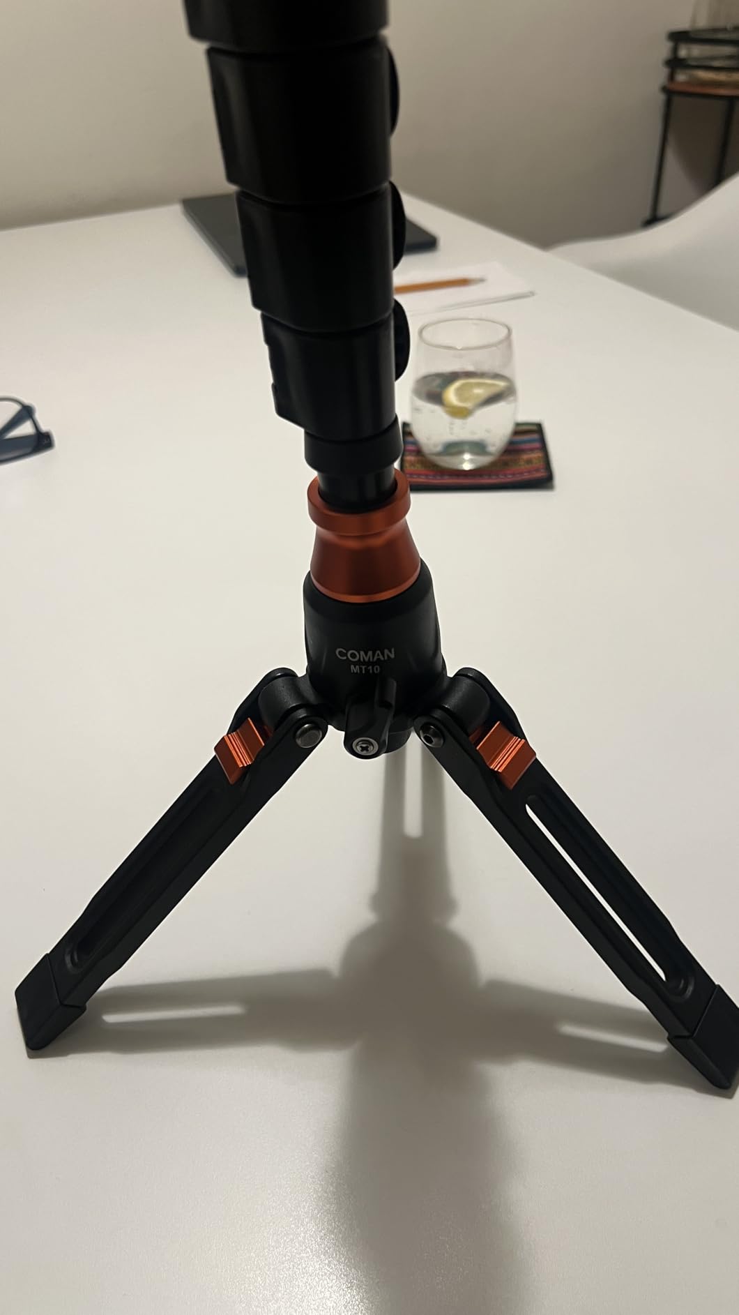 Professional Camera Monopod with Feet, 73.2 inch Aluminum Portable Travel Video Monopod with Removable Tripod Stand Base, Max Load 22 Lbs customer photo 2