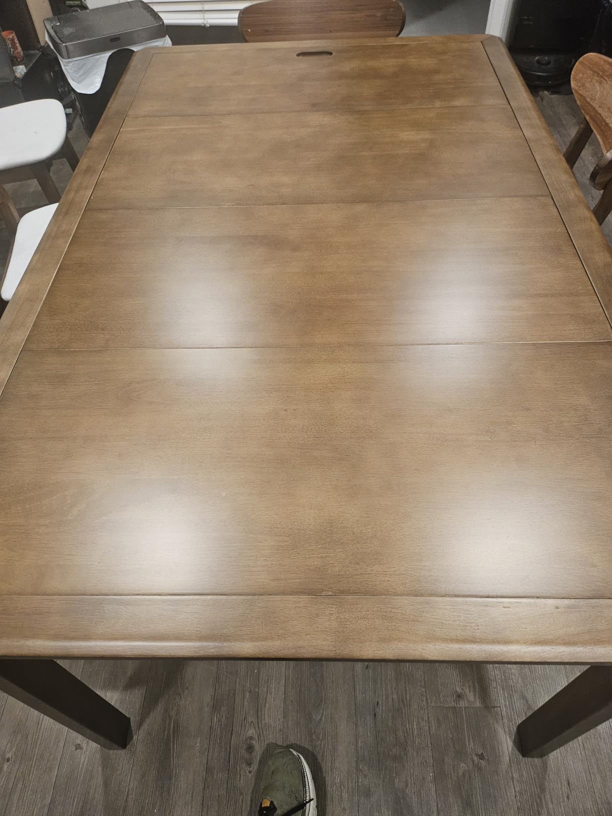 Board Game Table with Removable Table Top, Seats 4 to 6 Players, 57in x 33in Play Area, Includes Play Mat, Detachable Cup Holders and Dice Trays customer photo 2