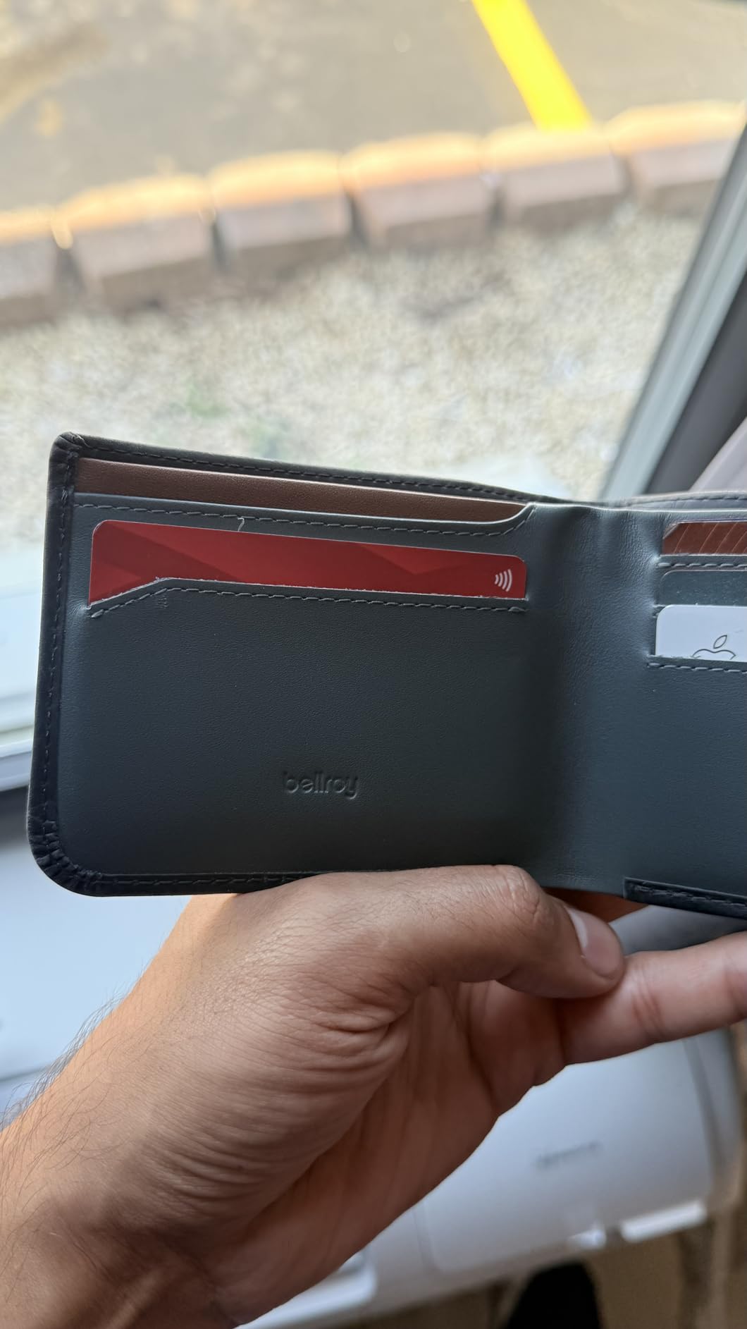 Bellroy Hide & Seek Wallet (Slim Leather Bifold Design, RFID Protected, Holds 5-12 Cards, Coin Pouch, Flat Note Section, Hidden Pocket) customer photo 2