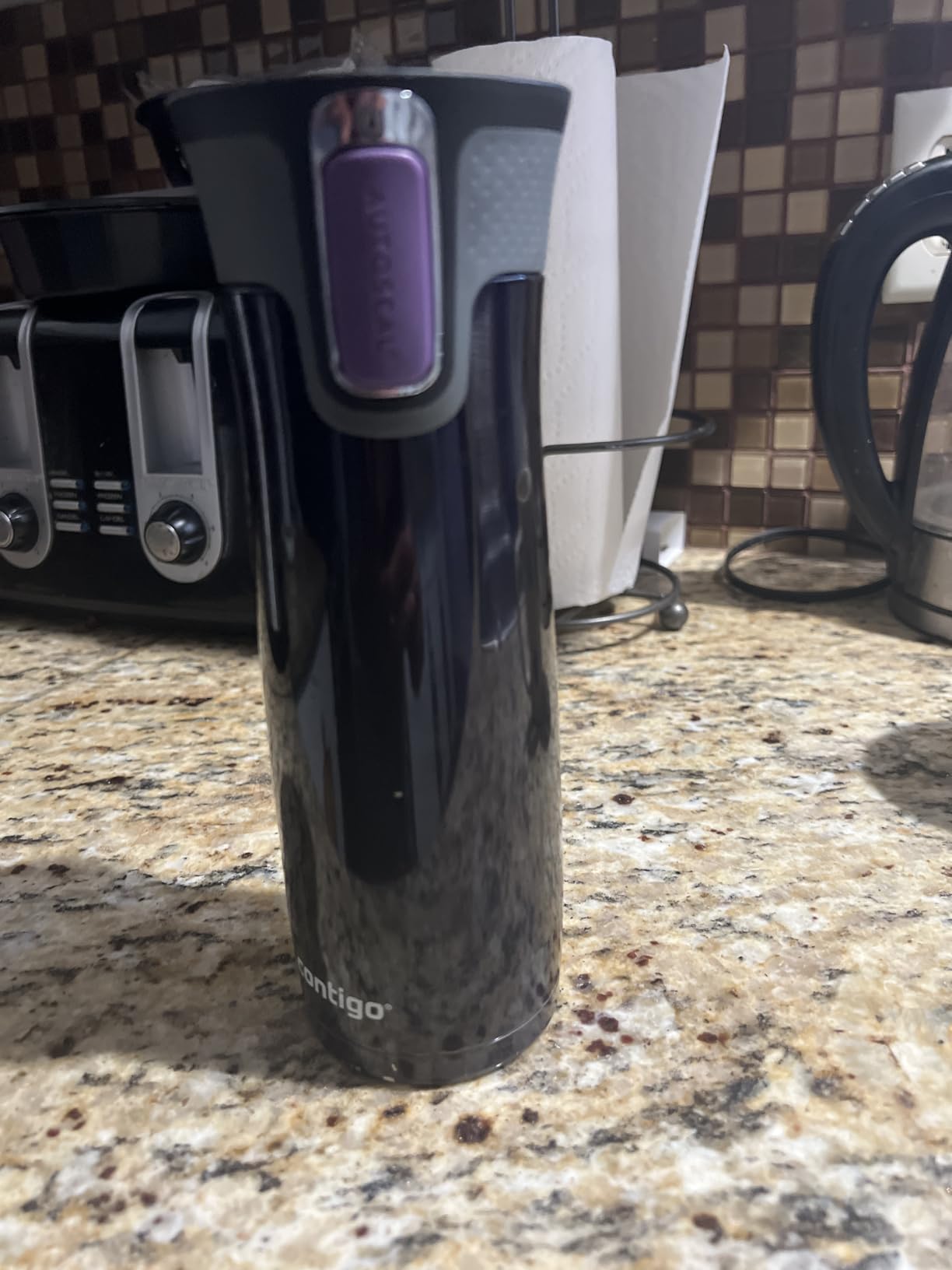 Contigo x Ally Love Stainless Steel Vacuum-Insulated Travel Mug with Autoseal and Easy Clean Lid, 16oz, West Loop 3.0 customer photo 1